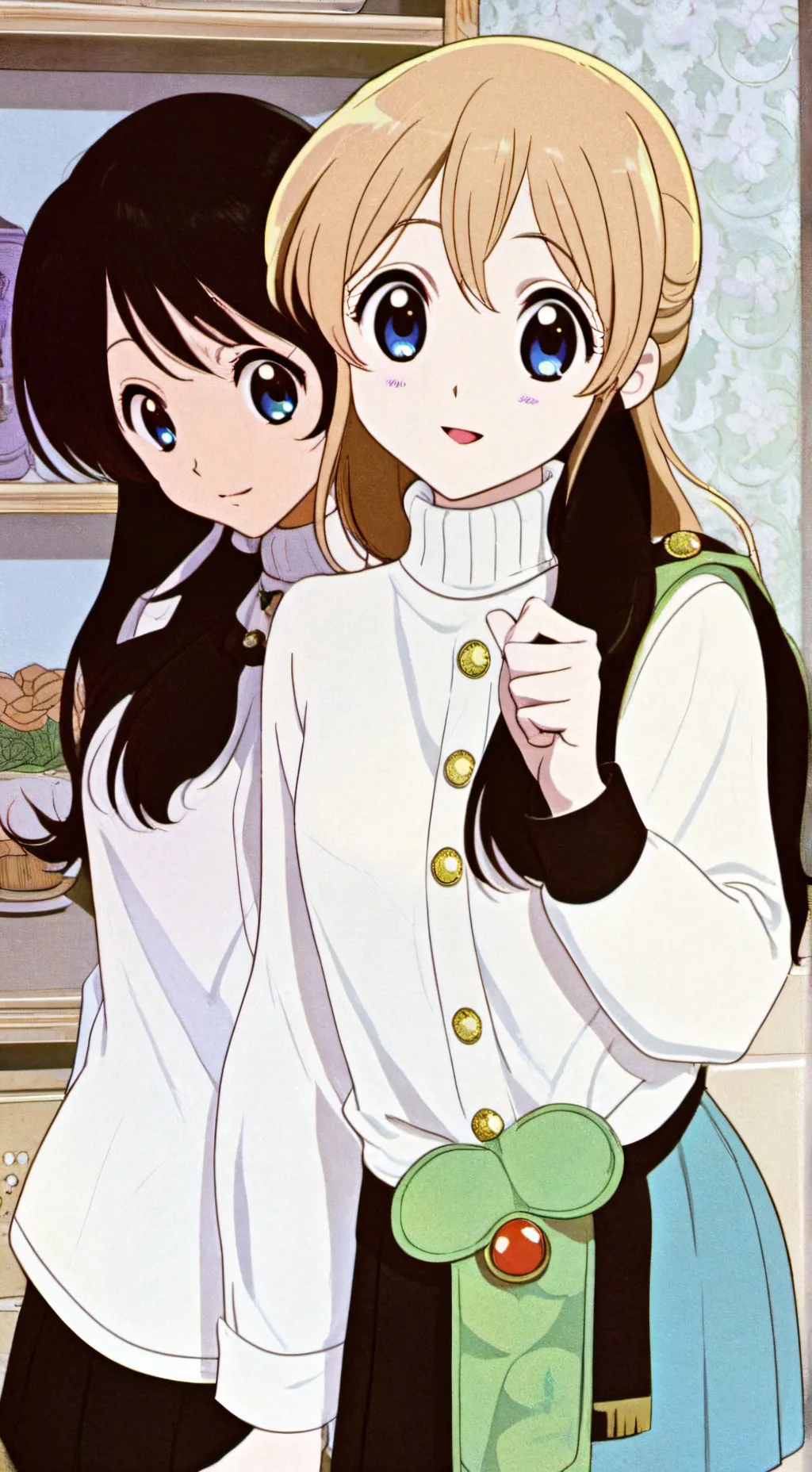 ai character: Sam and cat movie  background