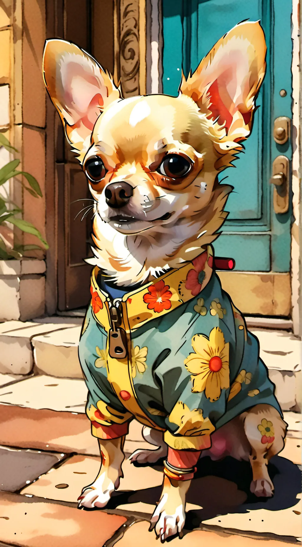 ai character: chetito background