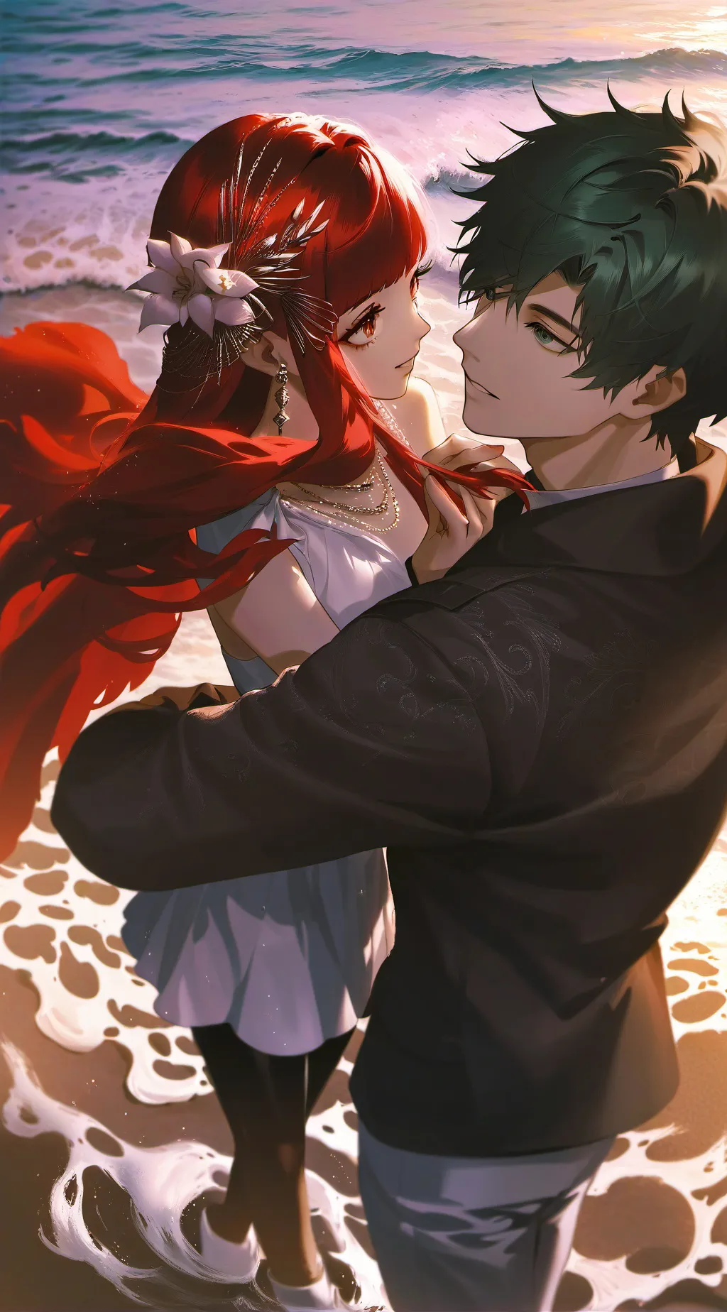 ai character: Luna  background