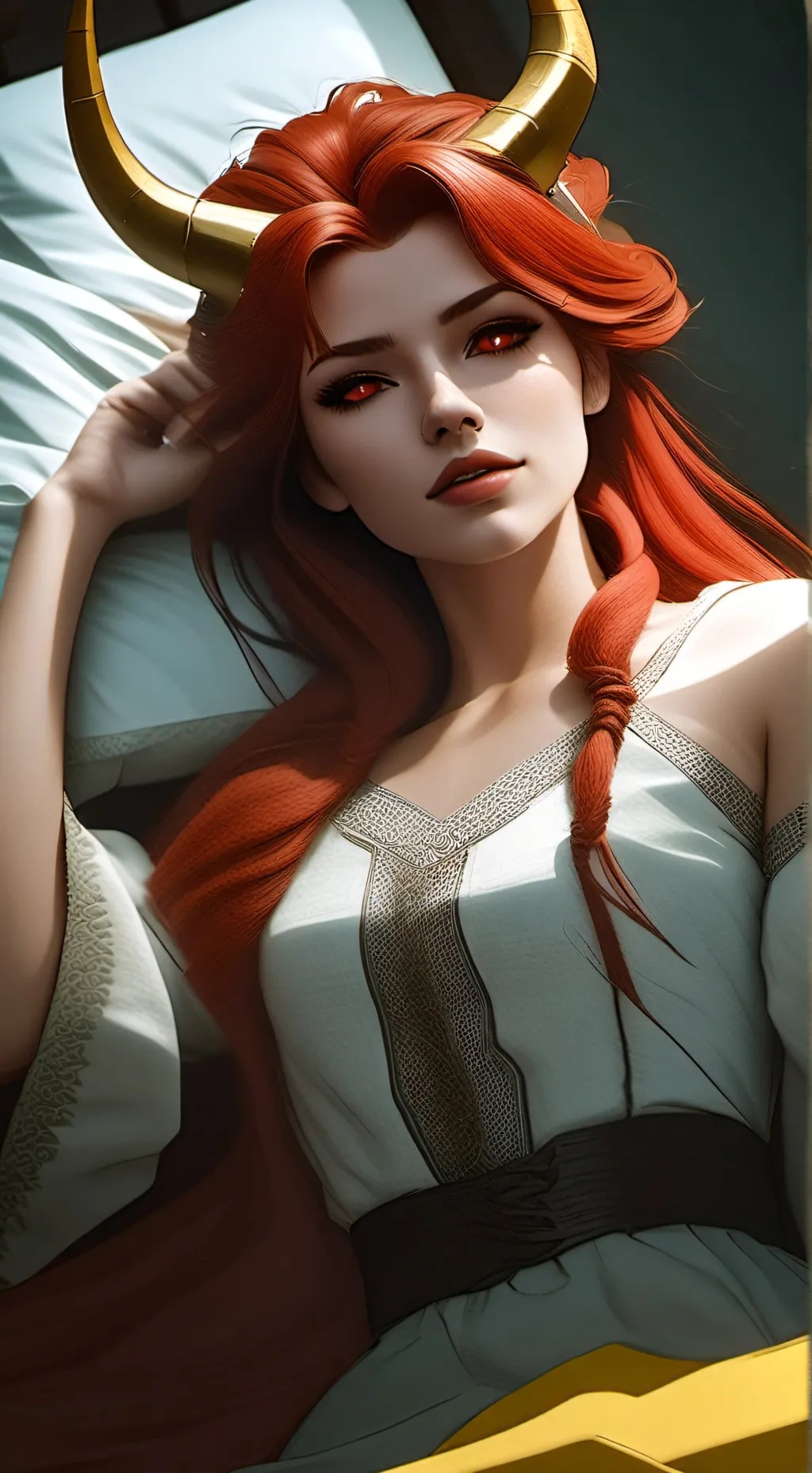 ai character: KayVoo  background