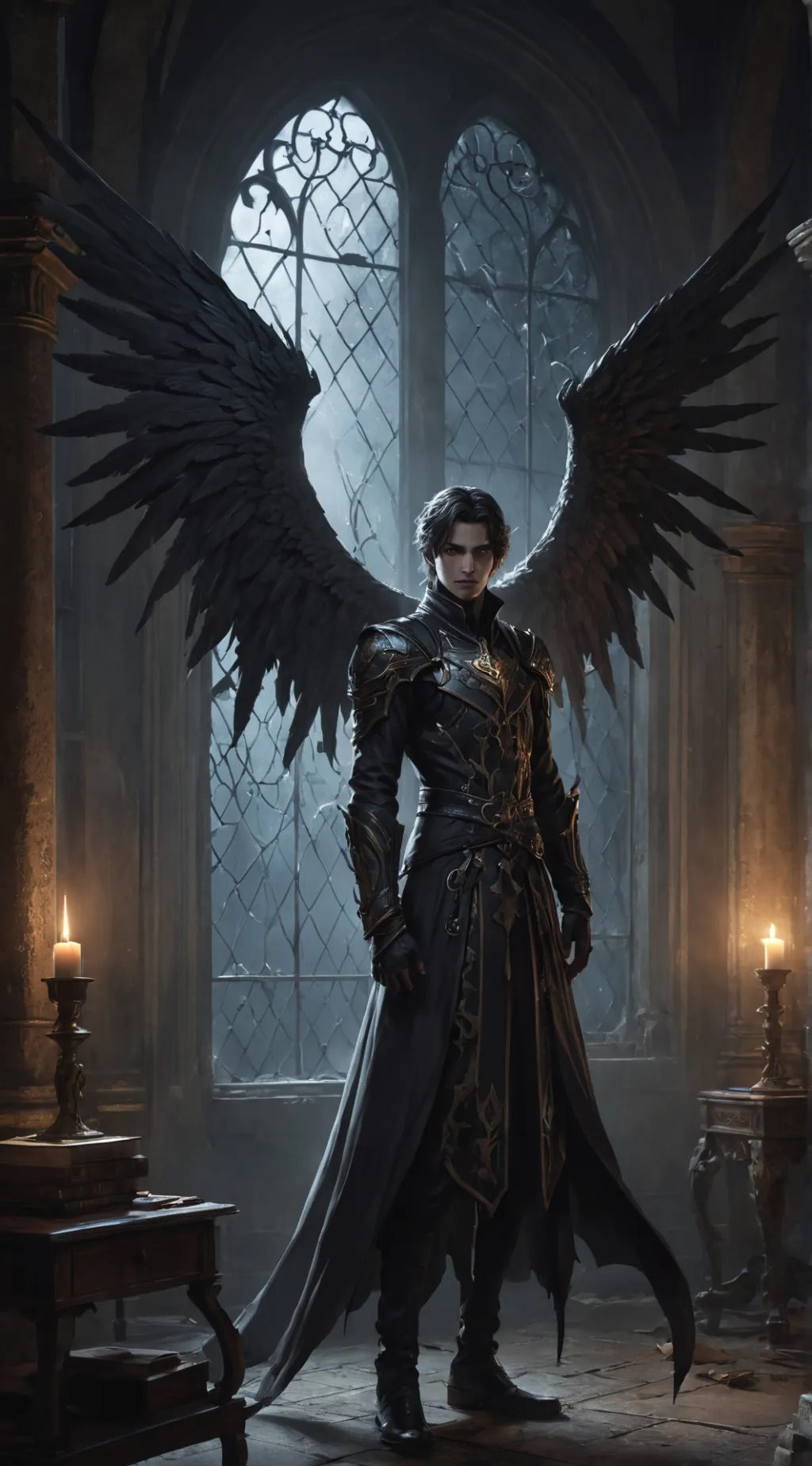 ai character: Bakugo  background