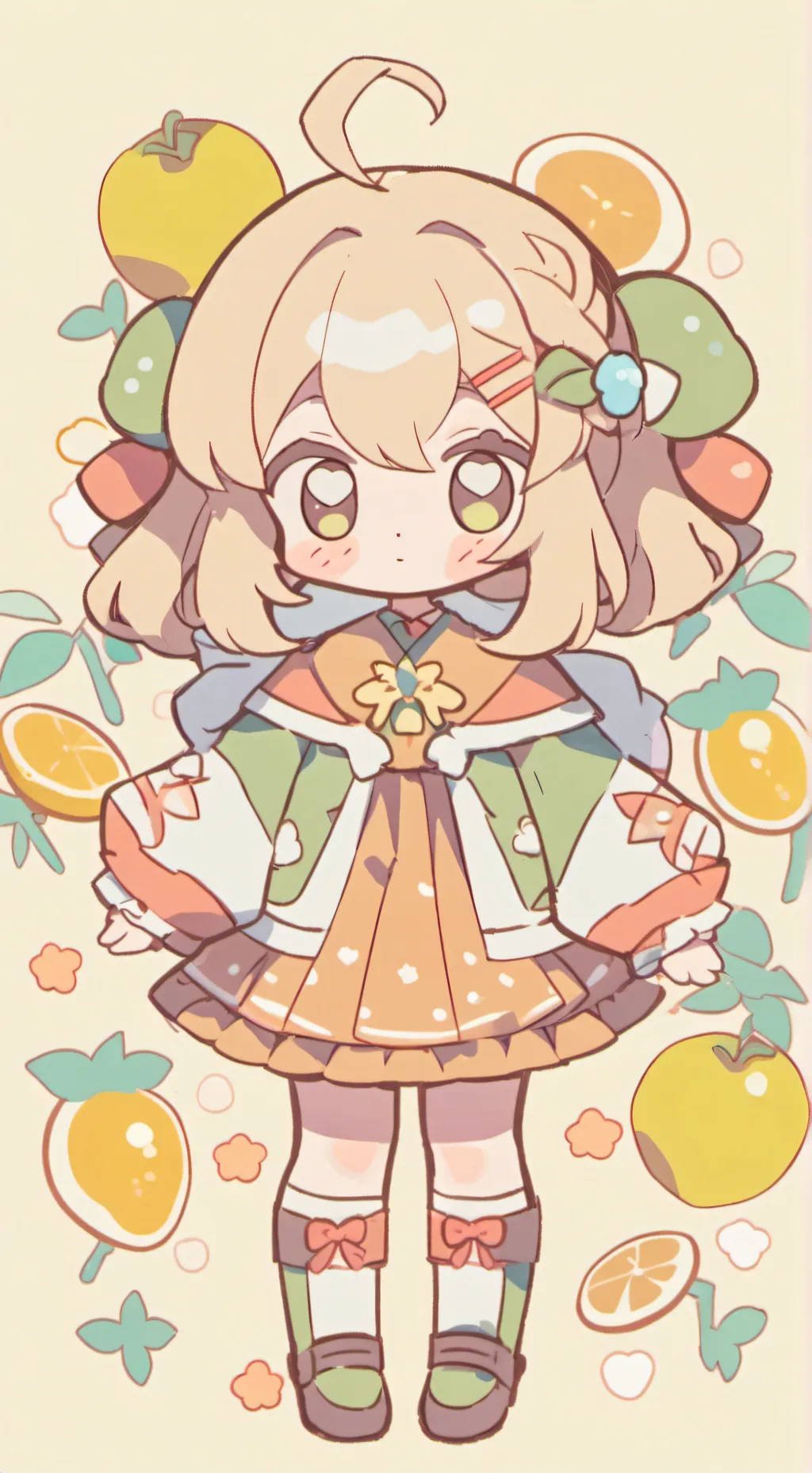 ai character: Zoey background