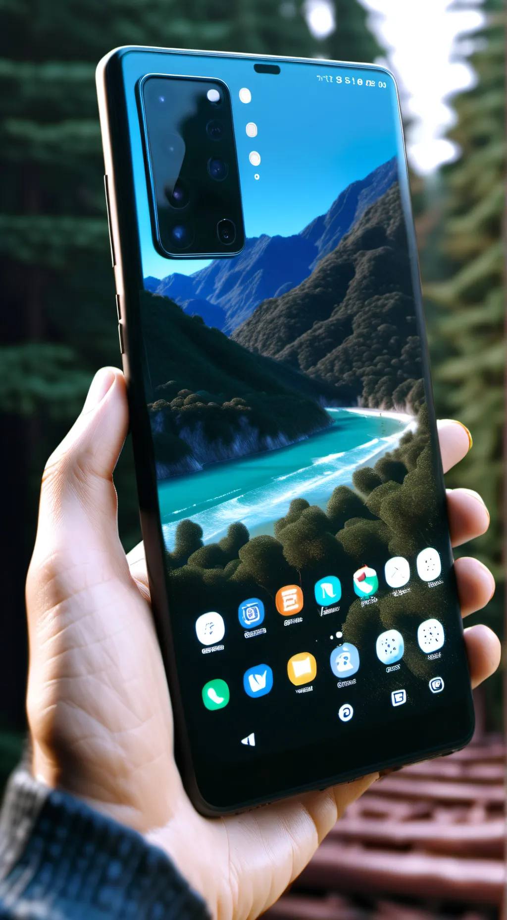 ai character: MHA Phone!  background