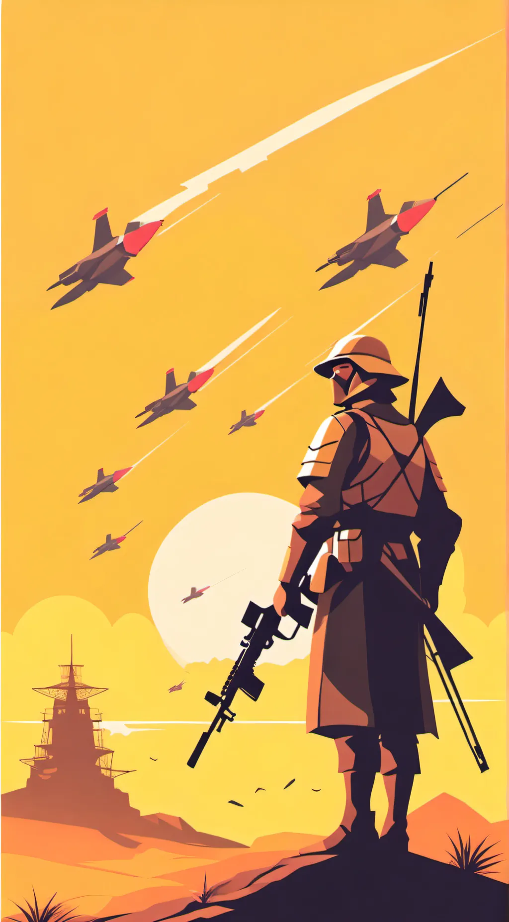 ai character: The victory background