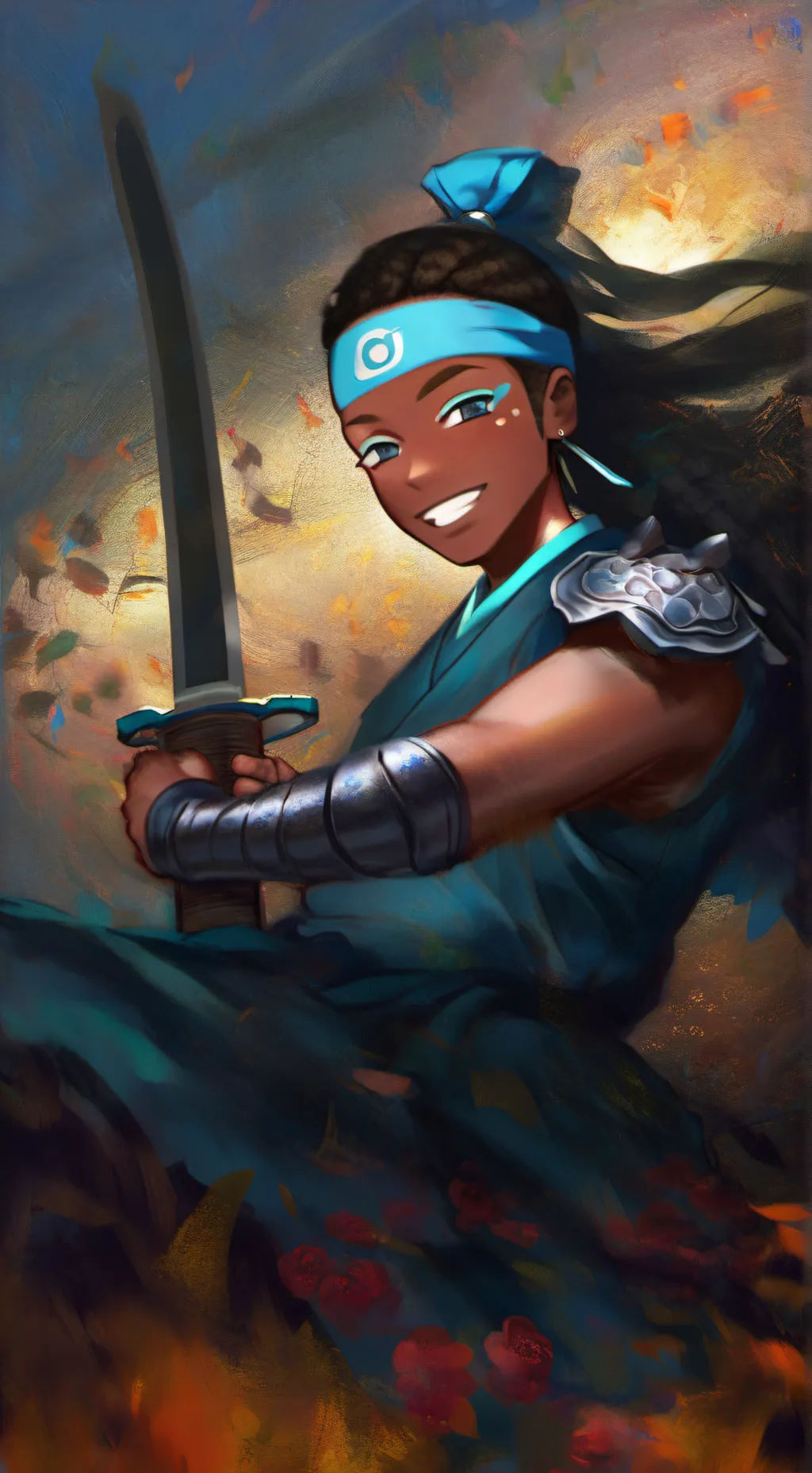 ai character: ctana sup sero background