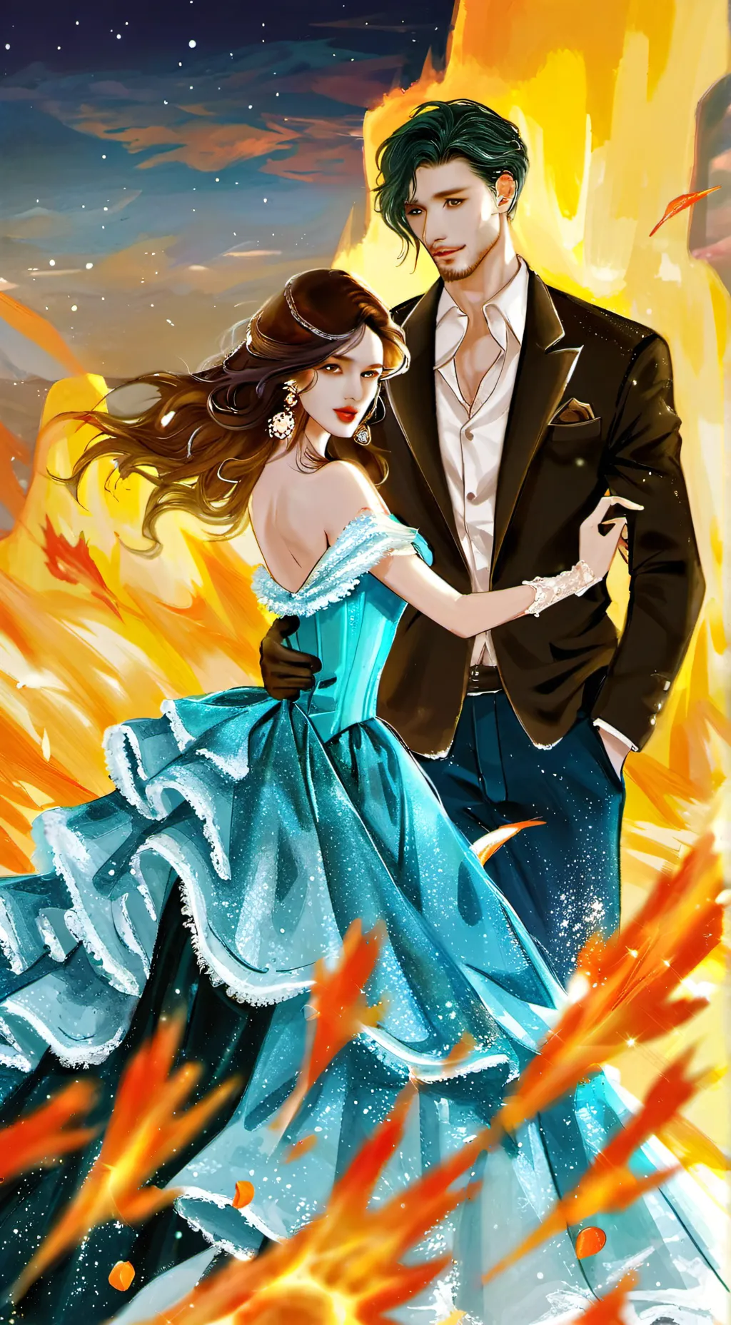 ai character: amor prohibido?  background