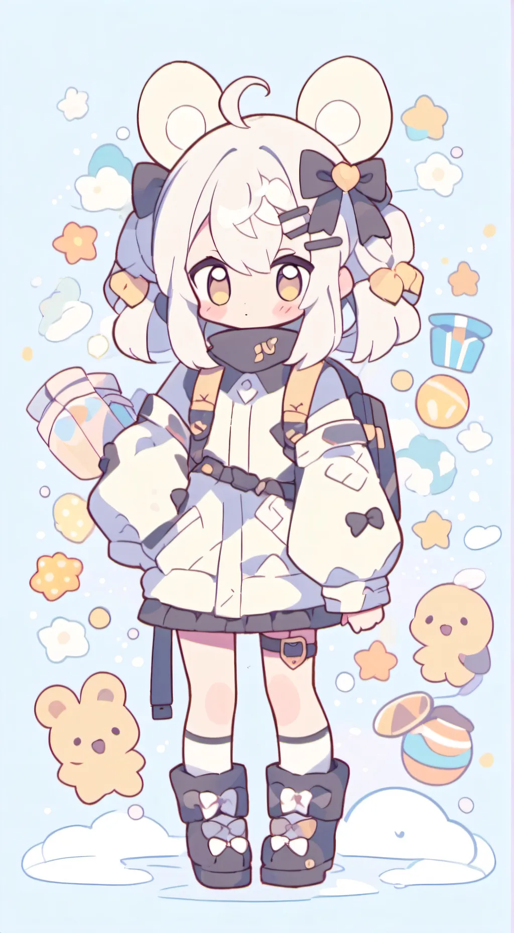 ai character: Seroroki background