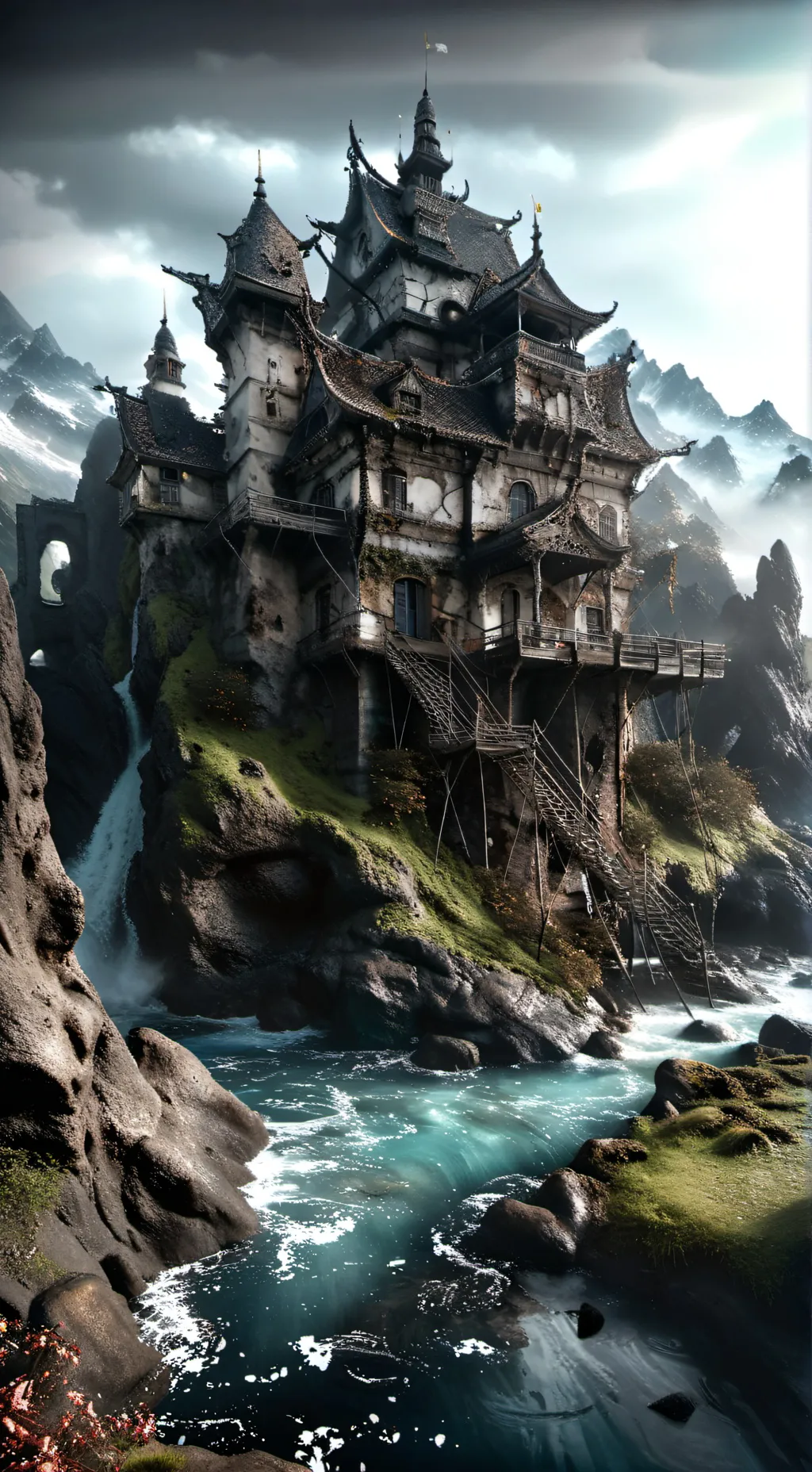 ai character: survival island RP background