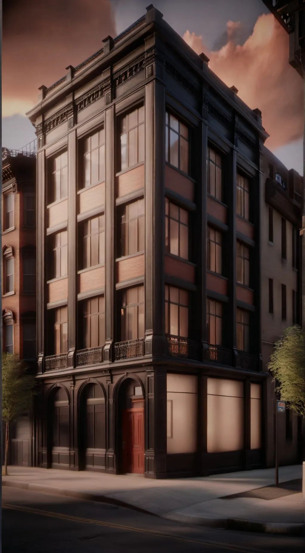 ai character: Empty. background