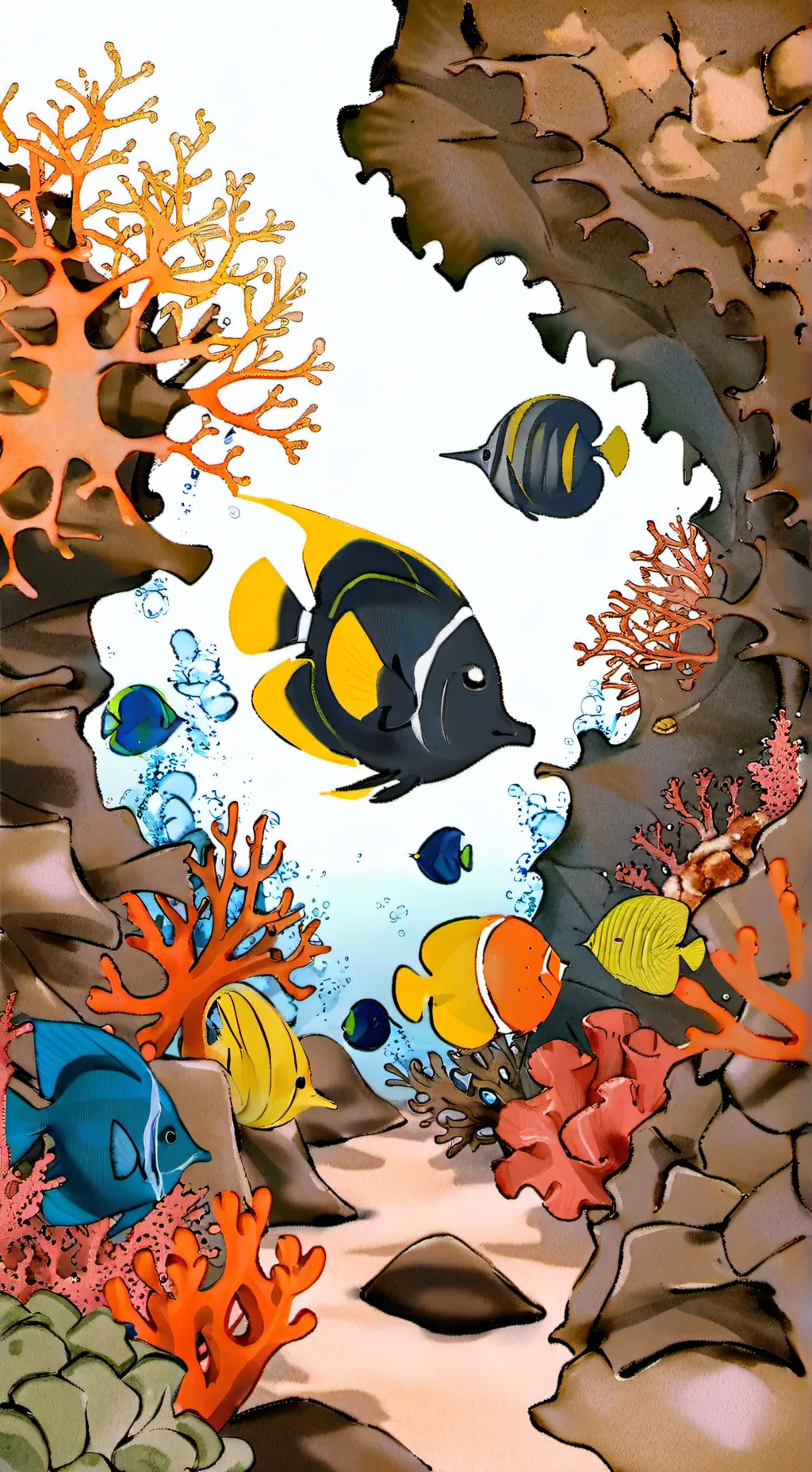 ai character: girls infection background