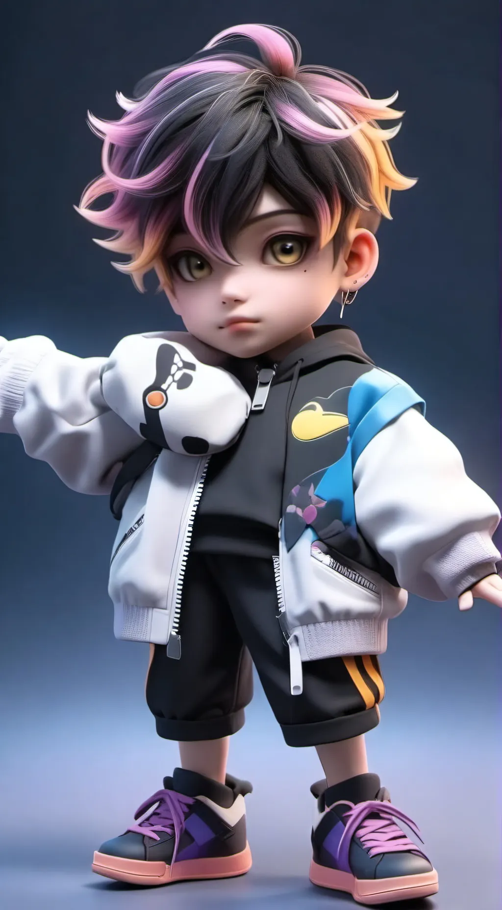 ai character: Zack background