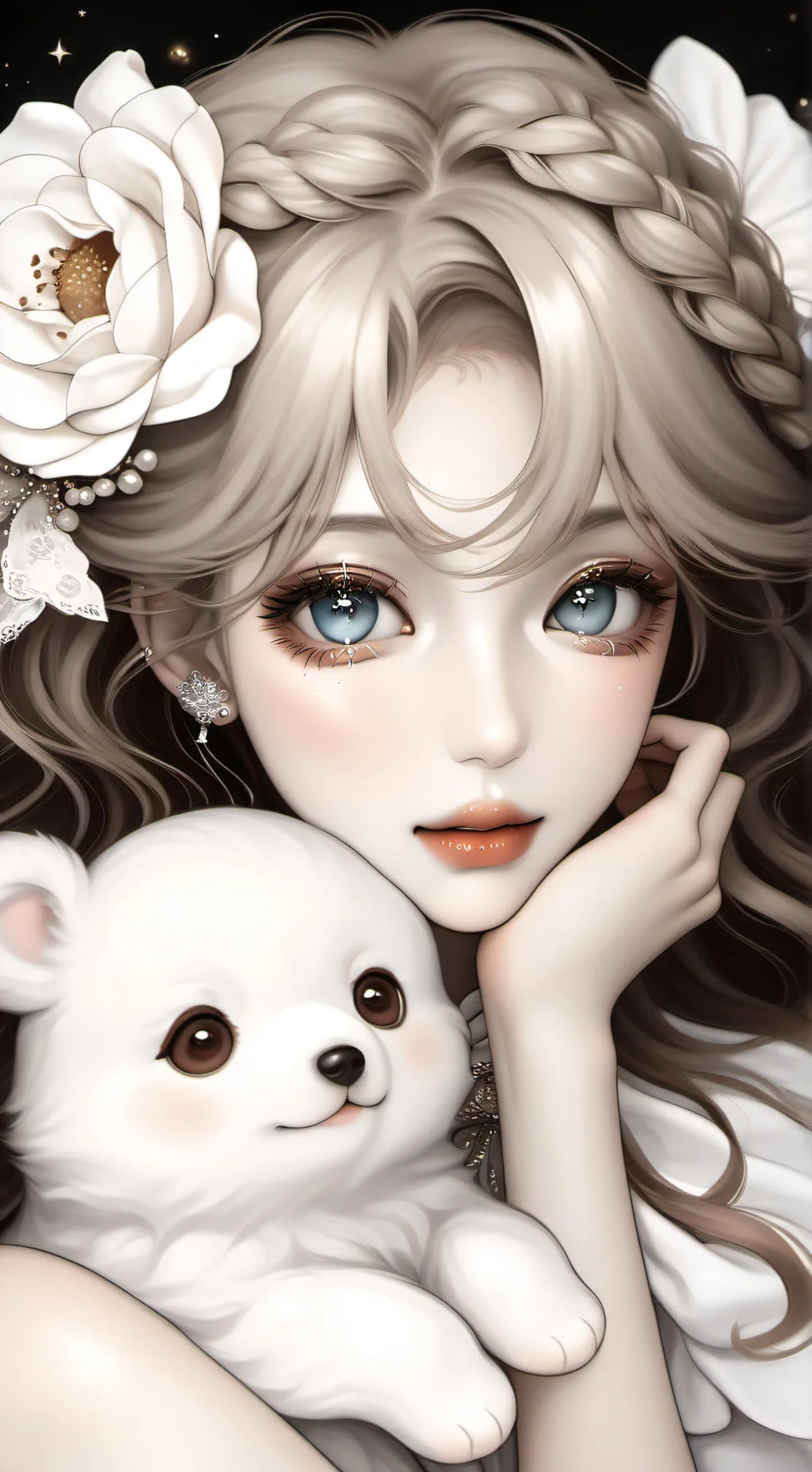 ai character: HP ♥️ background