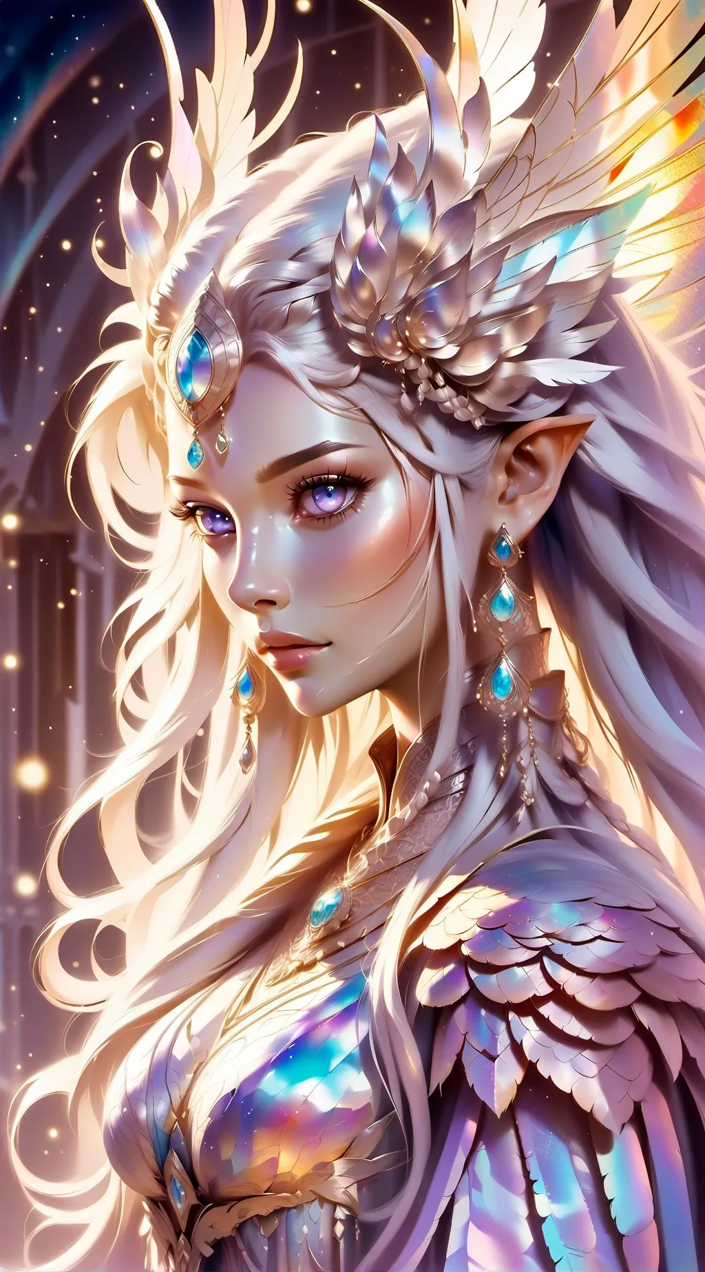 ai character: On piece background