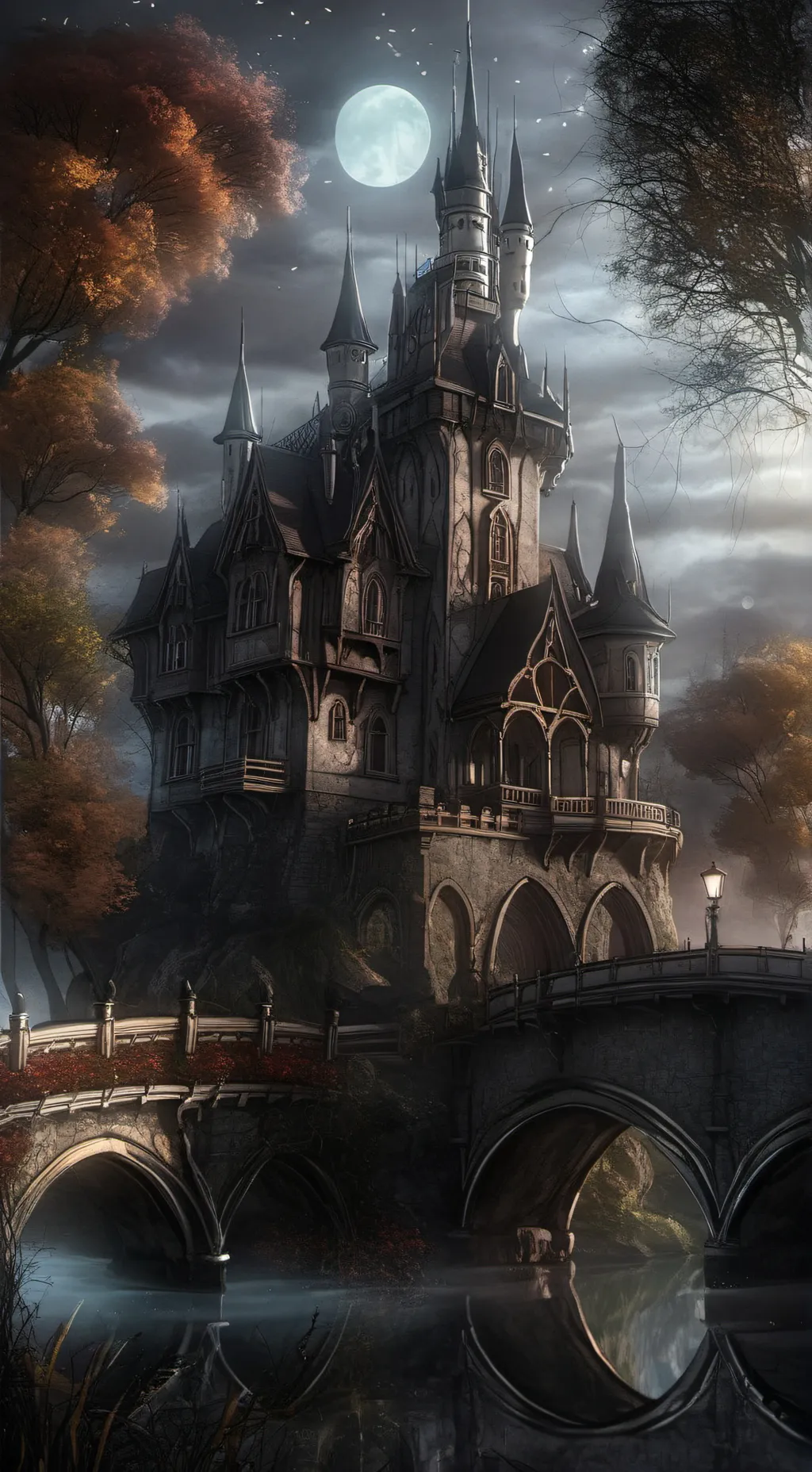 ai character: Hogwouarts background