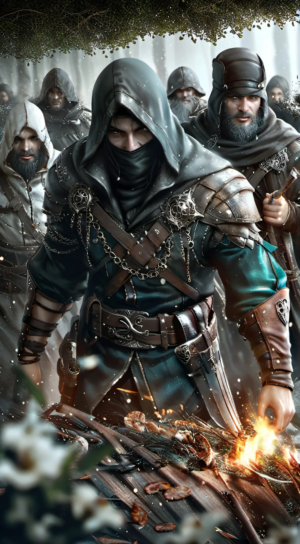 ai character: robber gang background