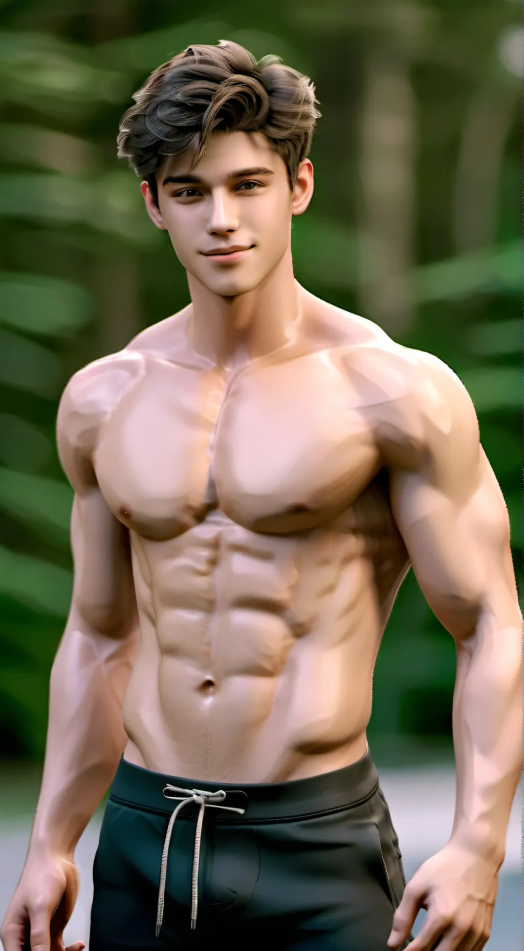 ai character: Derrick  background