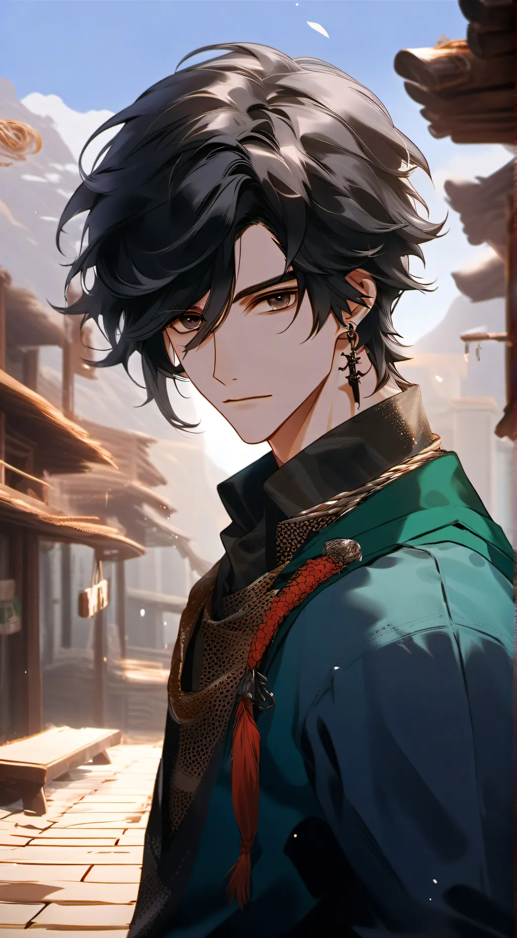 ai character: Martin 🏳️‍🌈 background