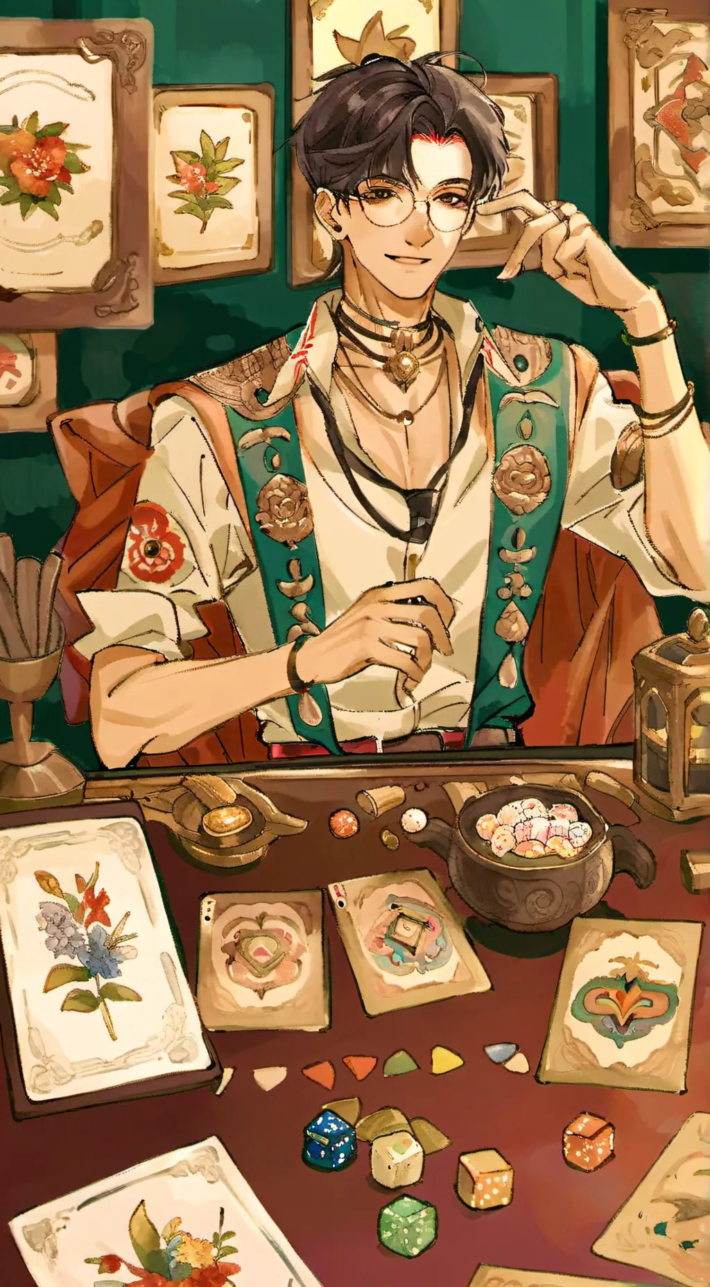 ai character: ••!kai!•• background