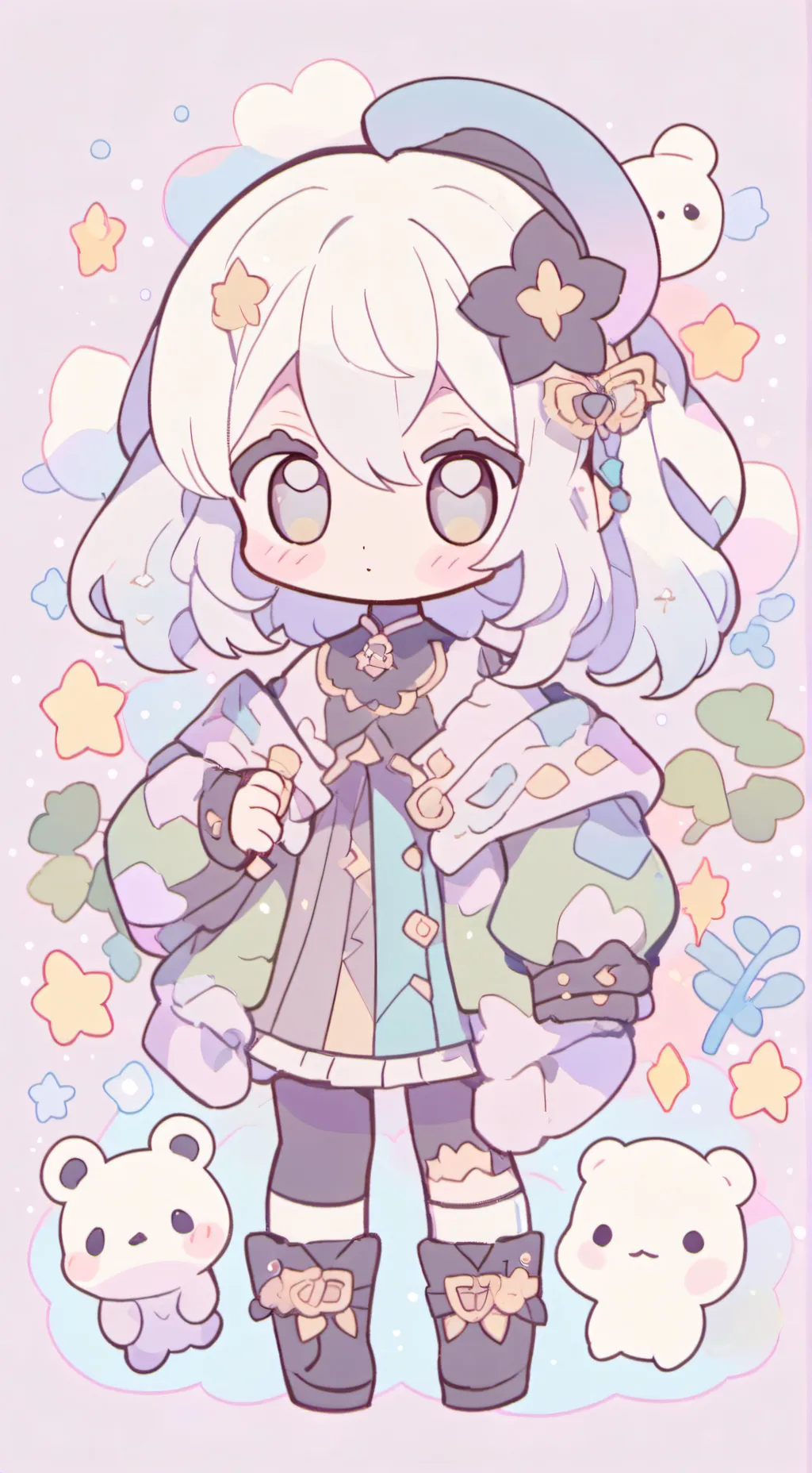 ai character: Dw hates u background