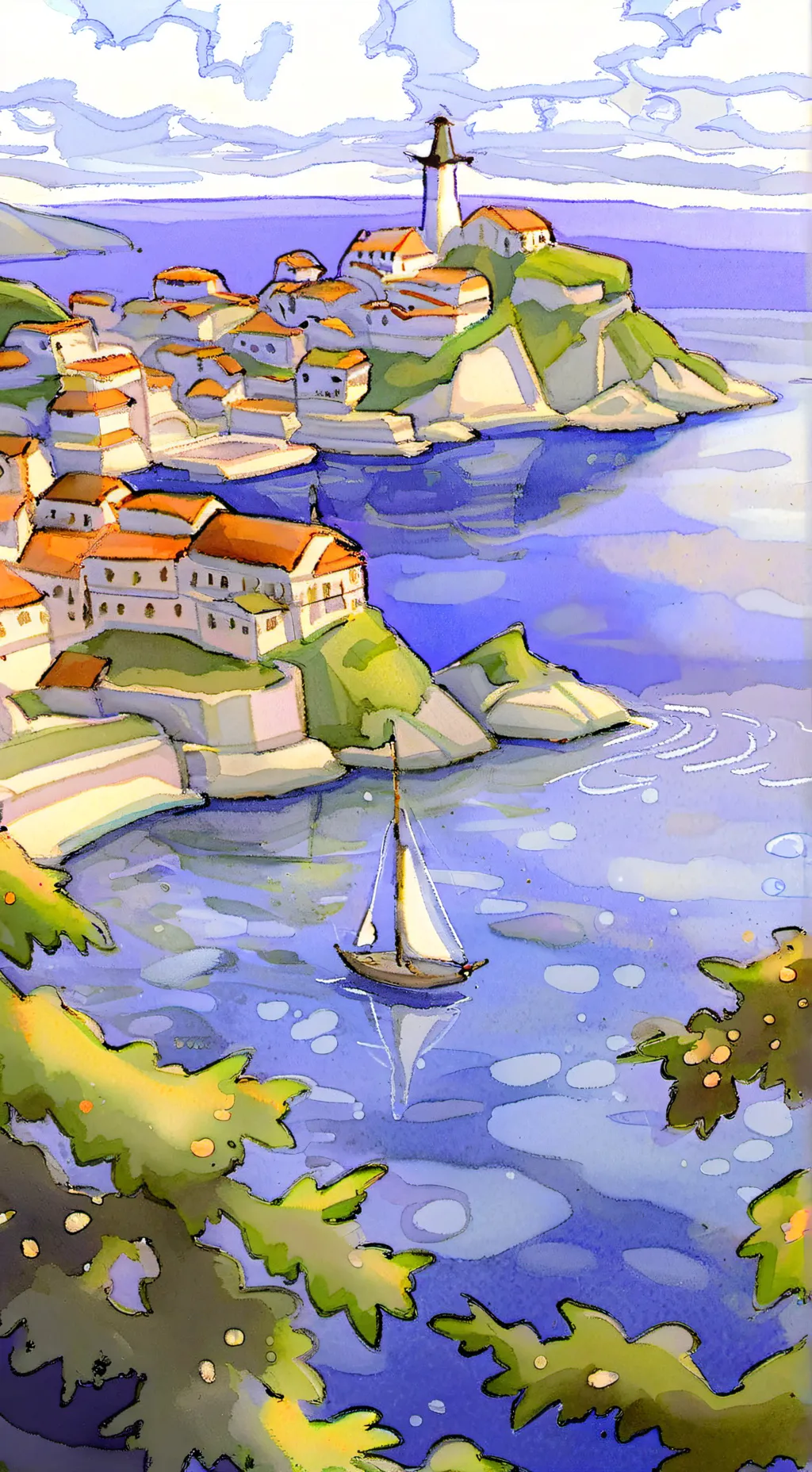 ai character: Projecty background