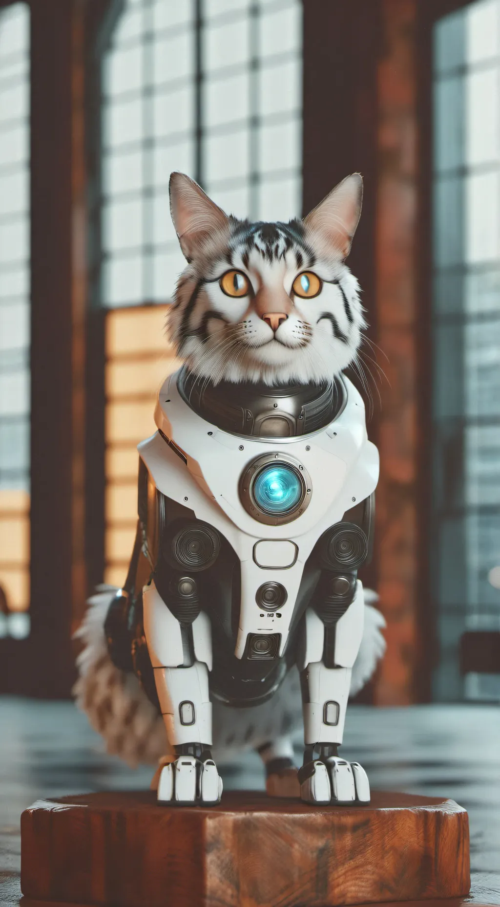 ai character: Meow bot(omenaje) background