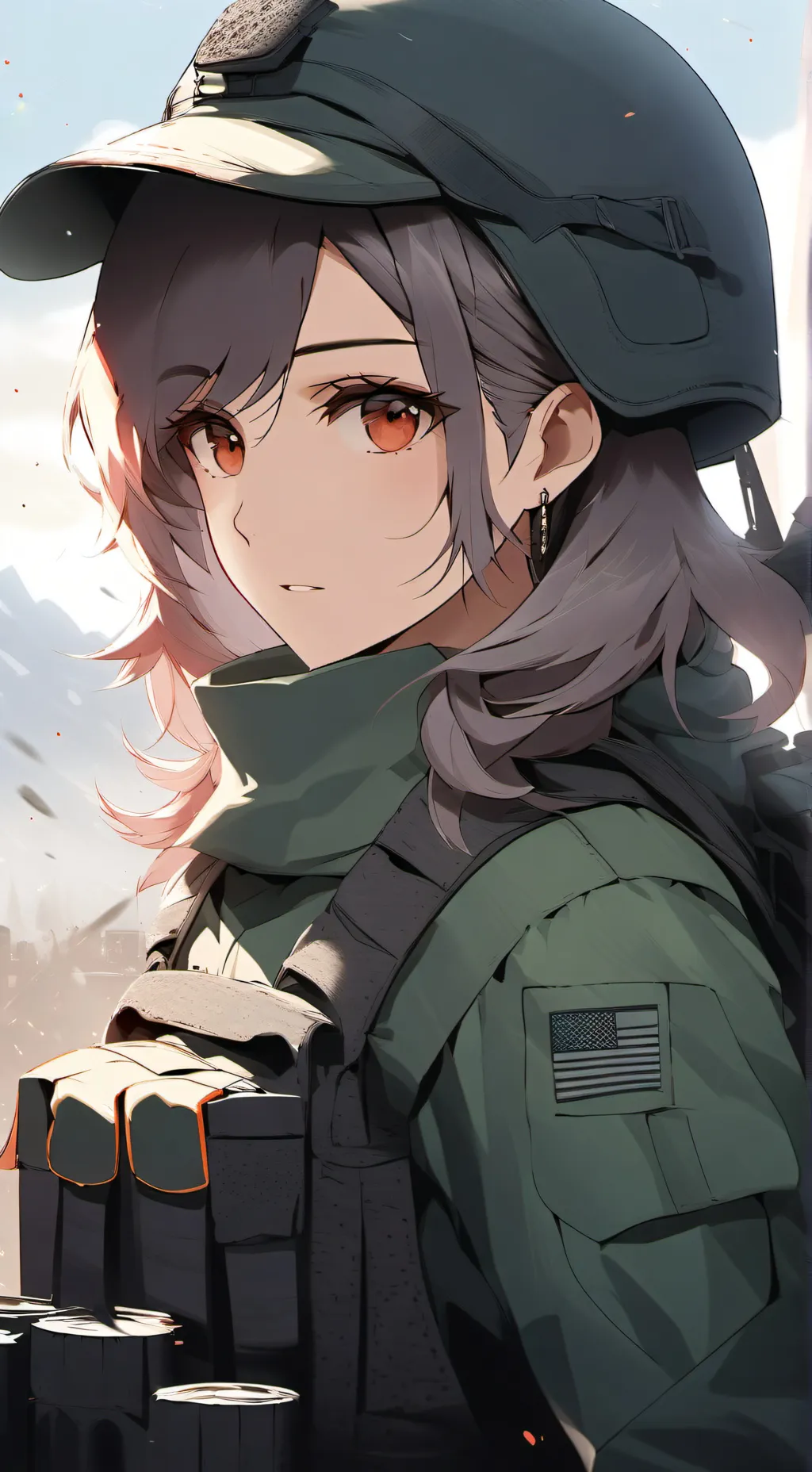 ai character: Kaska  background