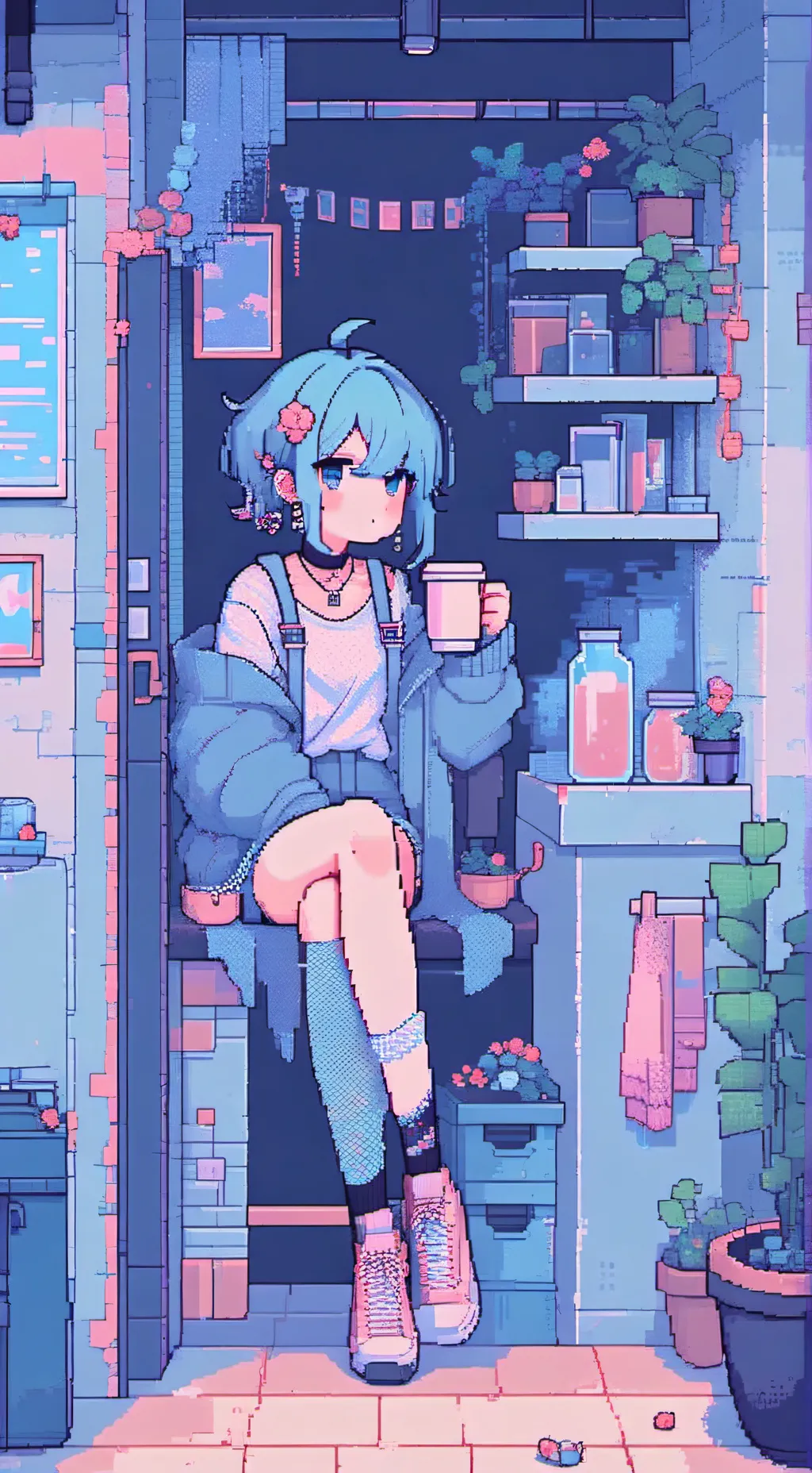 ai character: Mao background