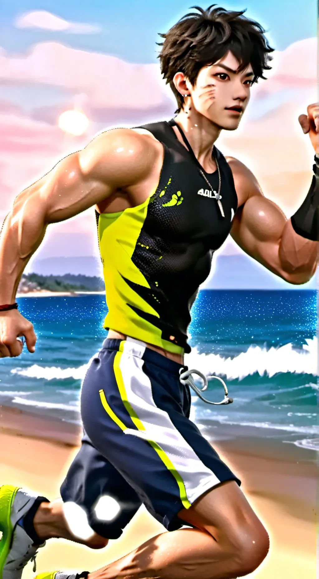 ai character: Michael  background