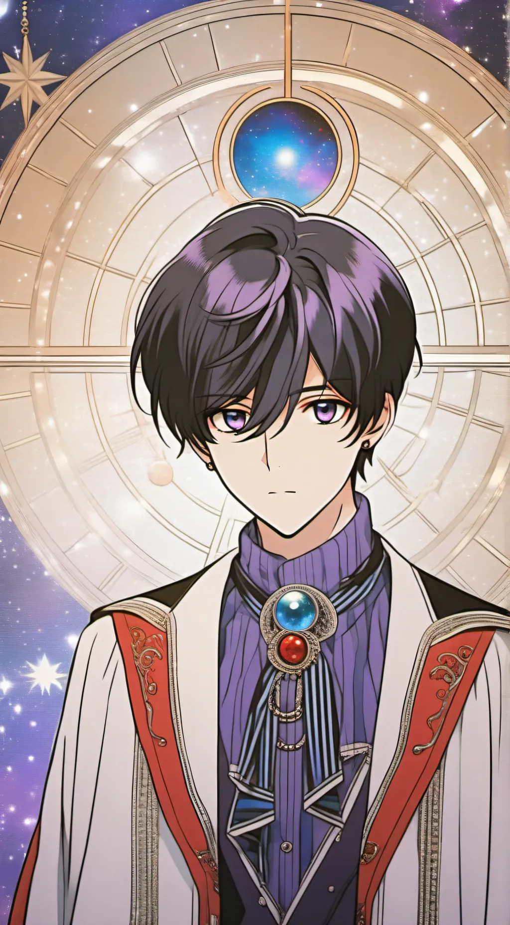 ai character: 👁️⭐Orion💫🌠 background