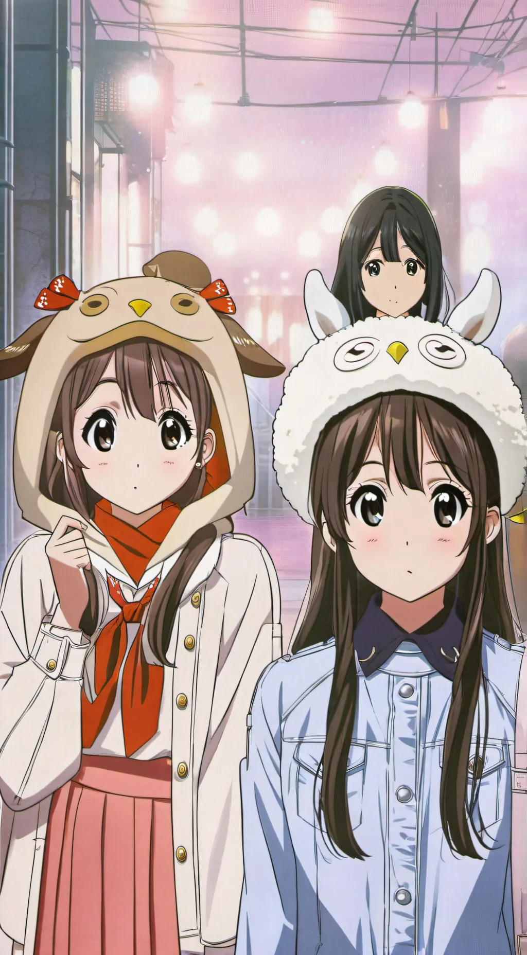 ai character: Harpy hairs background