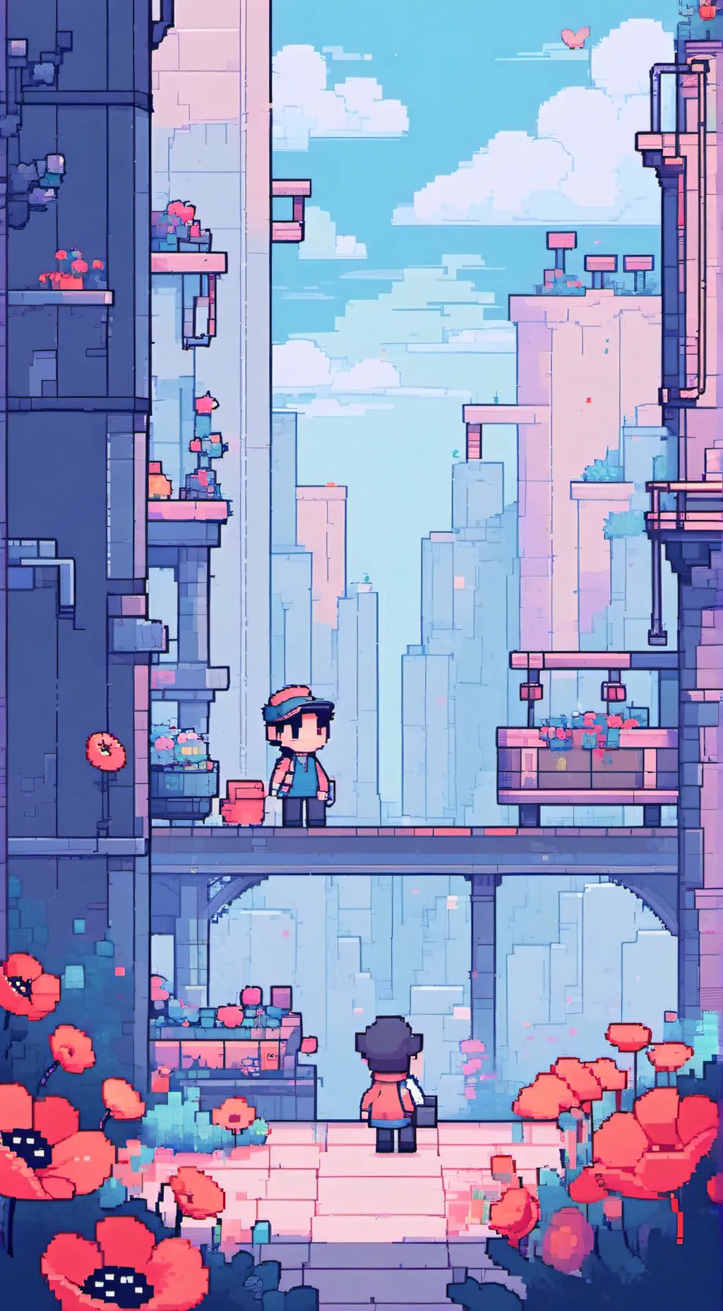 ai character: huggy wuggy background