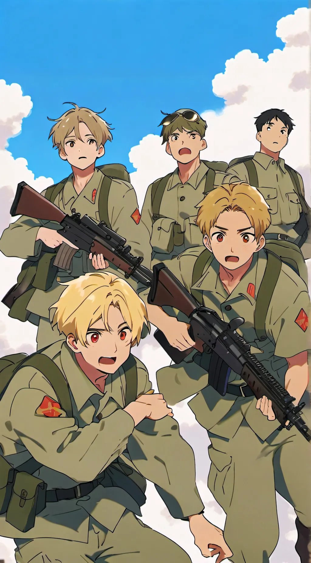 ai character: military  background