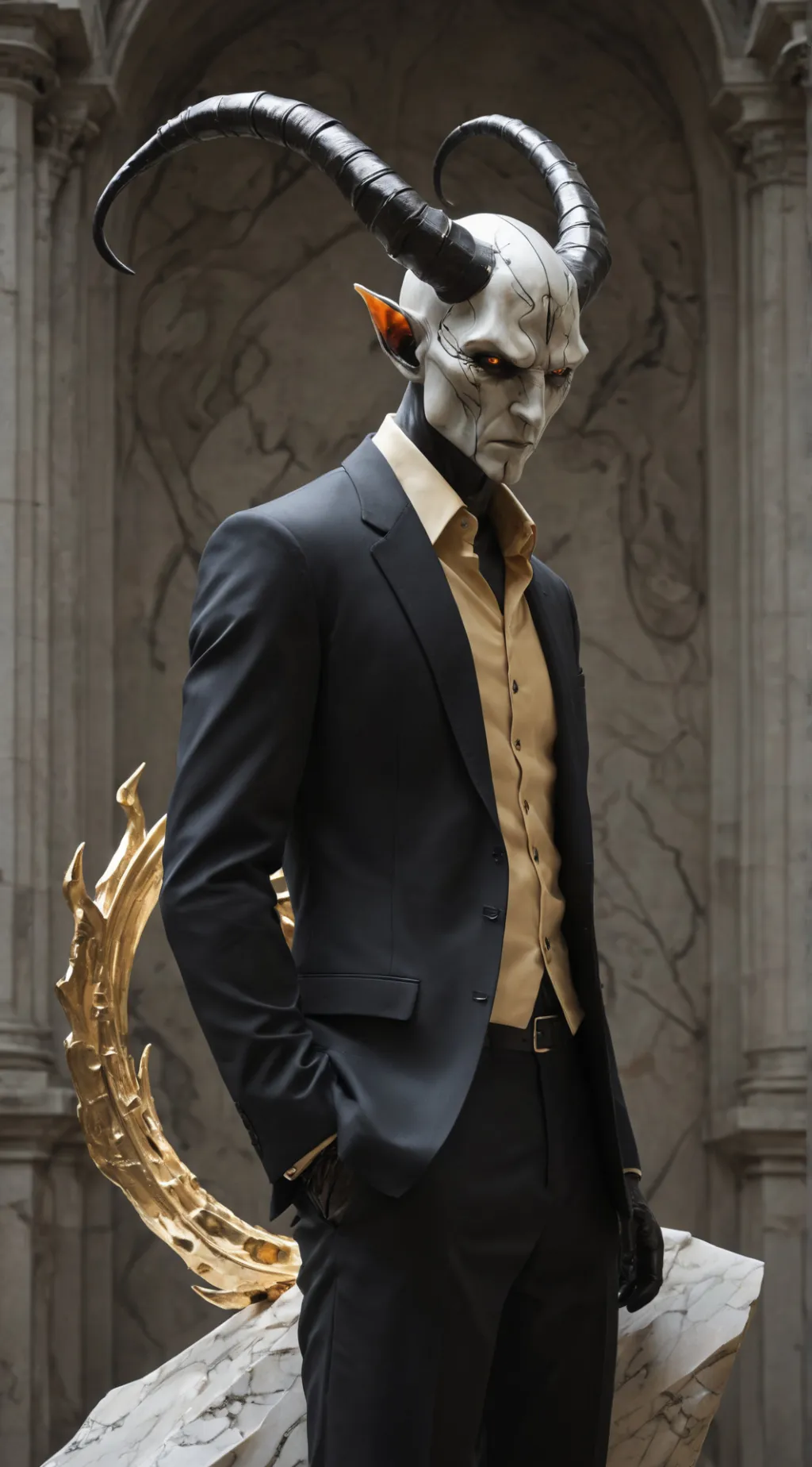 ai character: Lucien background