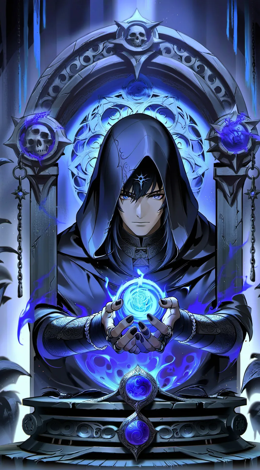 ai character: danny phantom  background