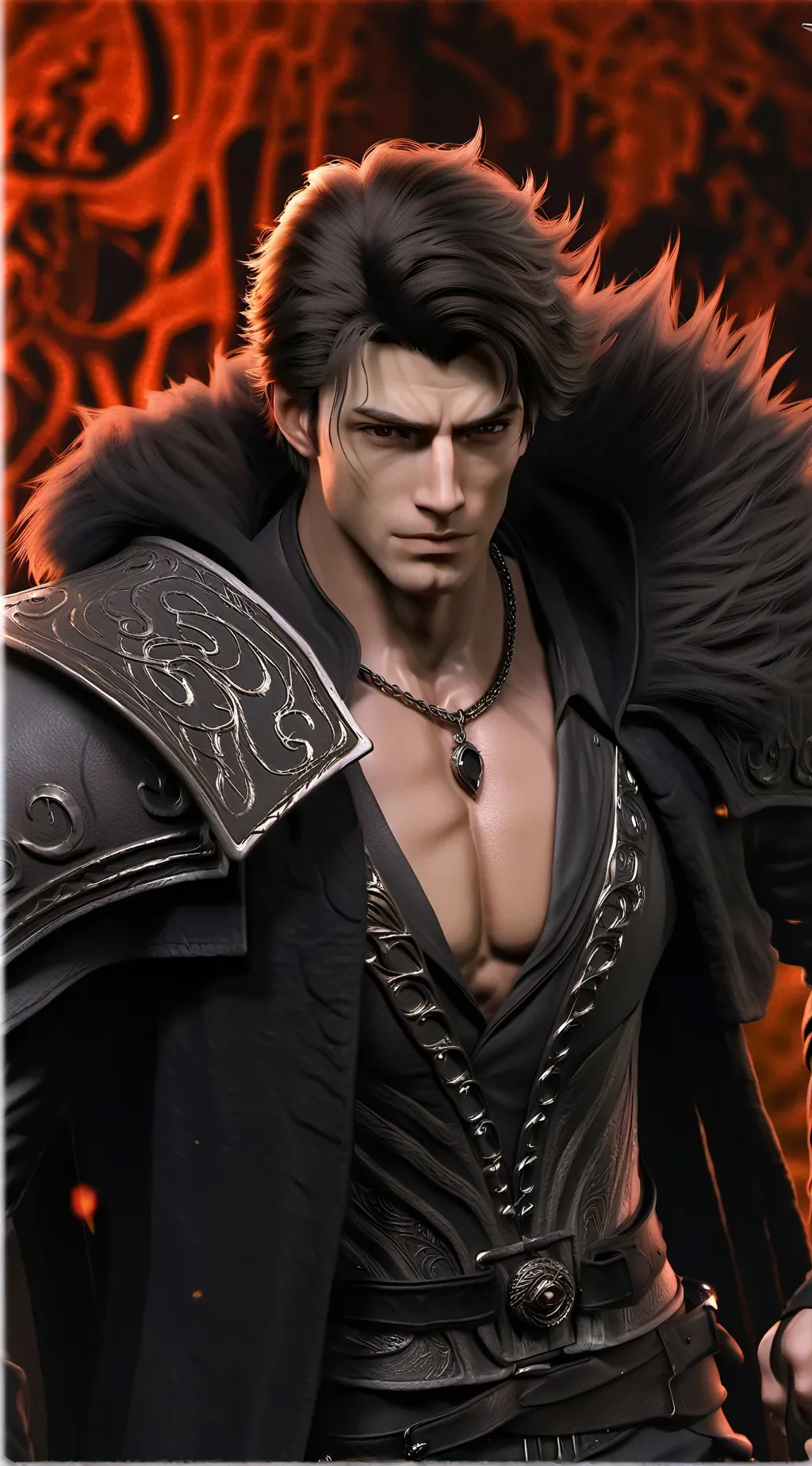 ai character: Landon Matthews  background