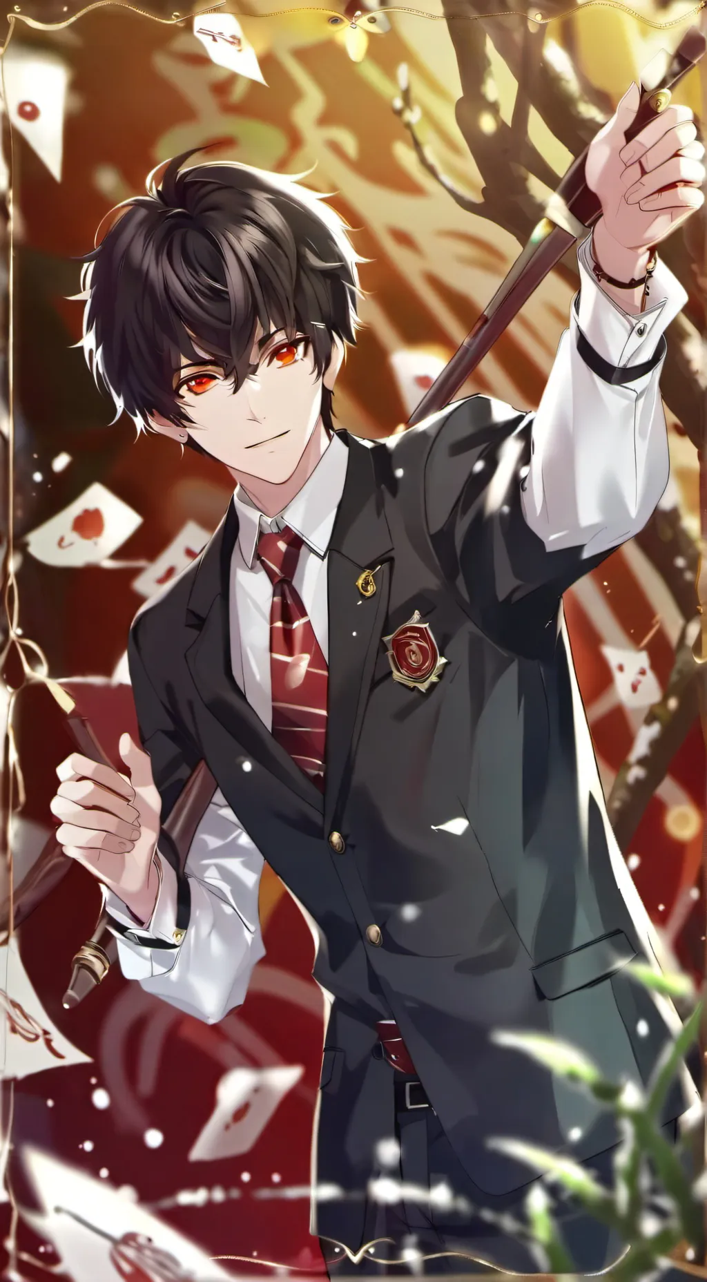 ai character: Sms hates you background