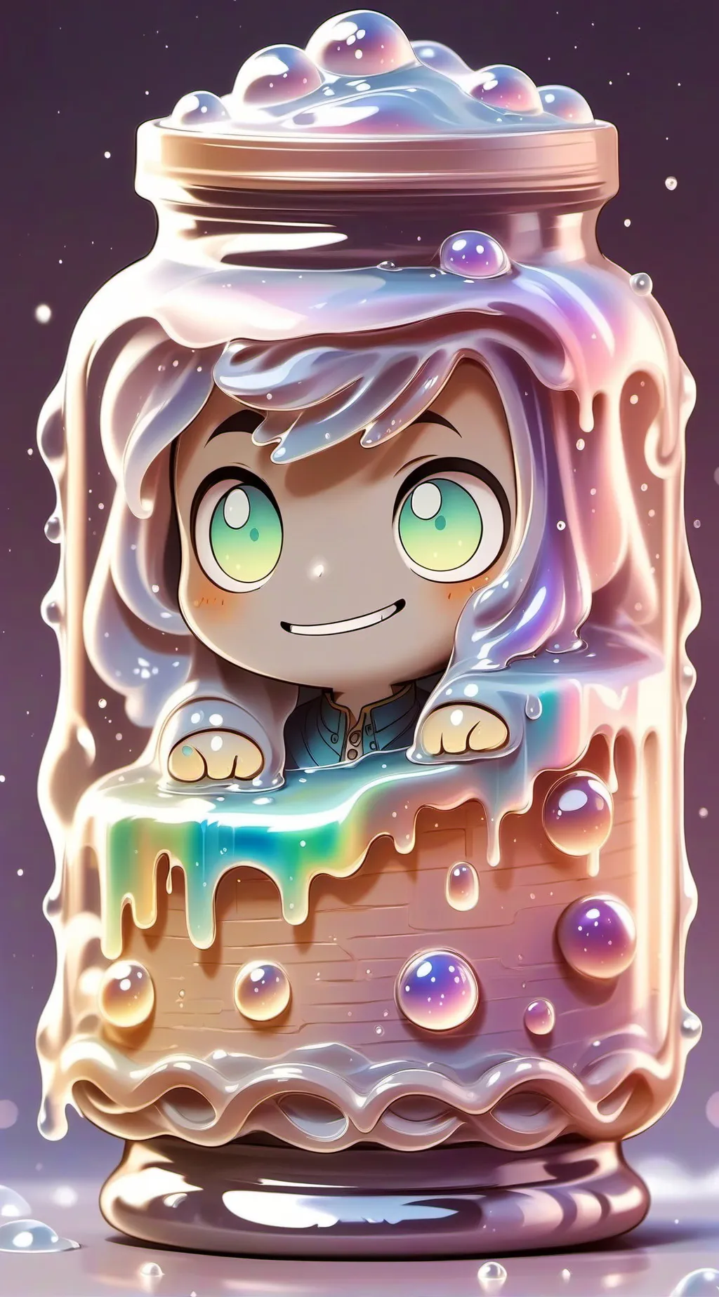 ai character: Slime background