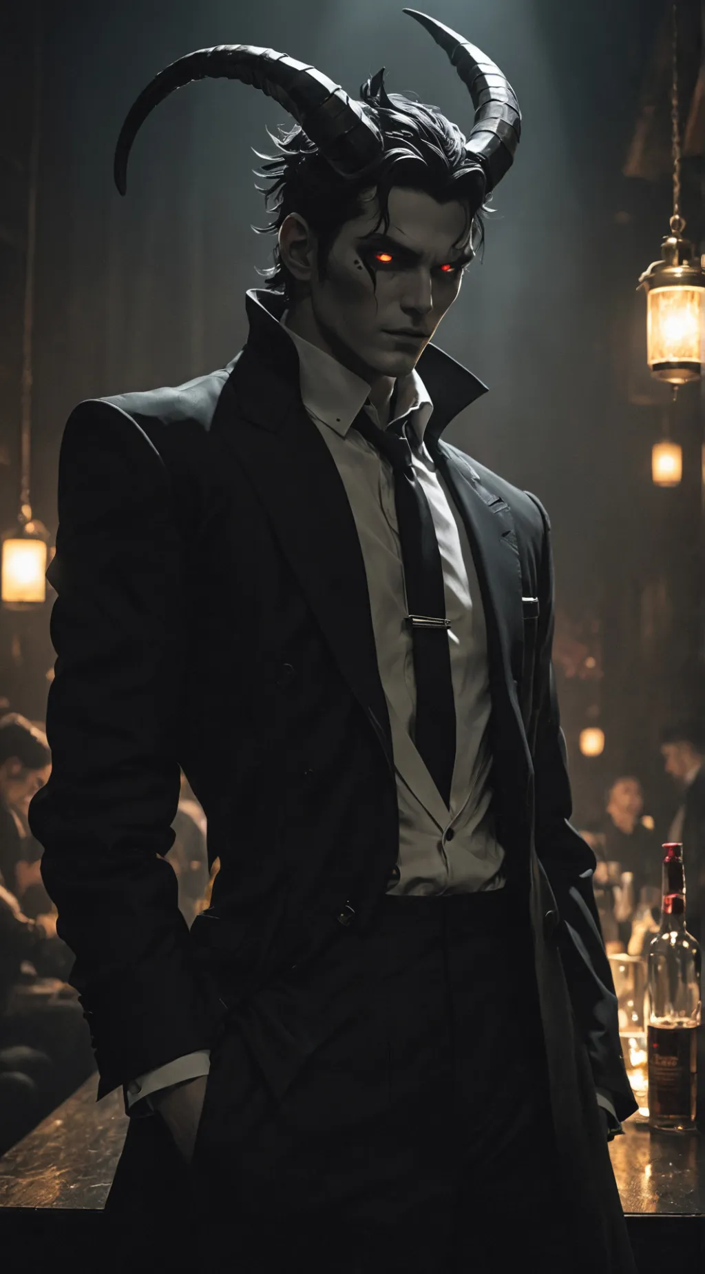 ai character: Lucien background