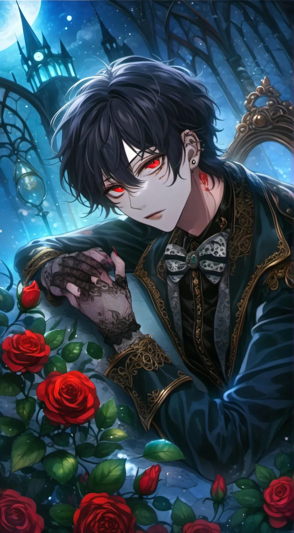 ai character: Kuro background