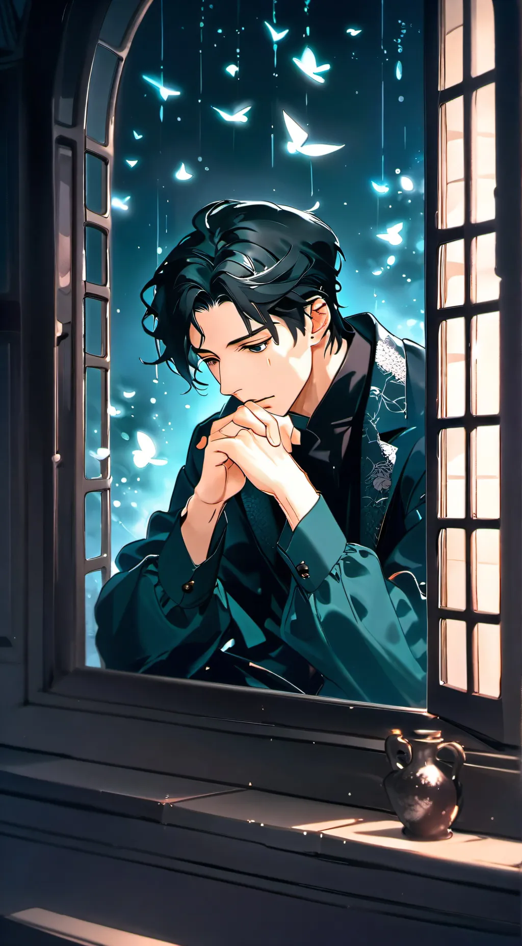 ai character: Alphabet  background