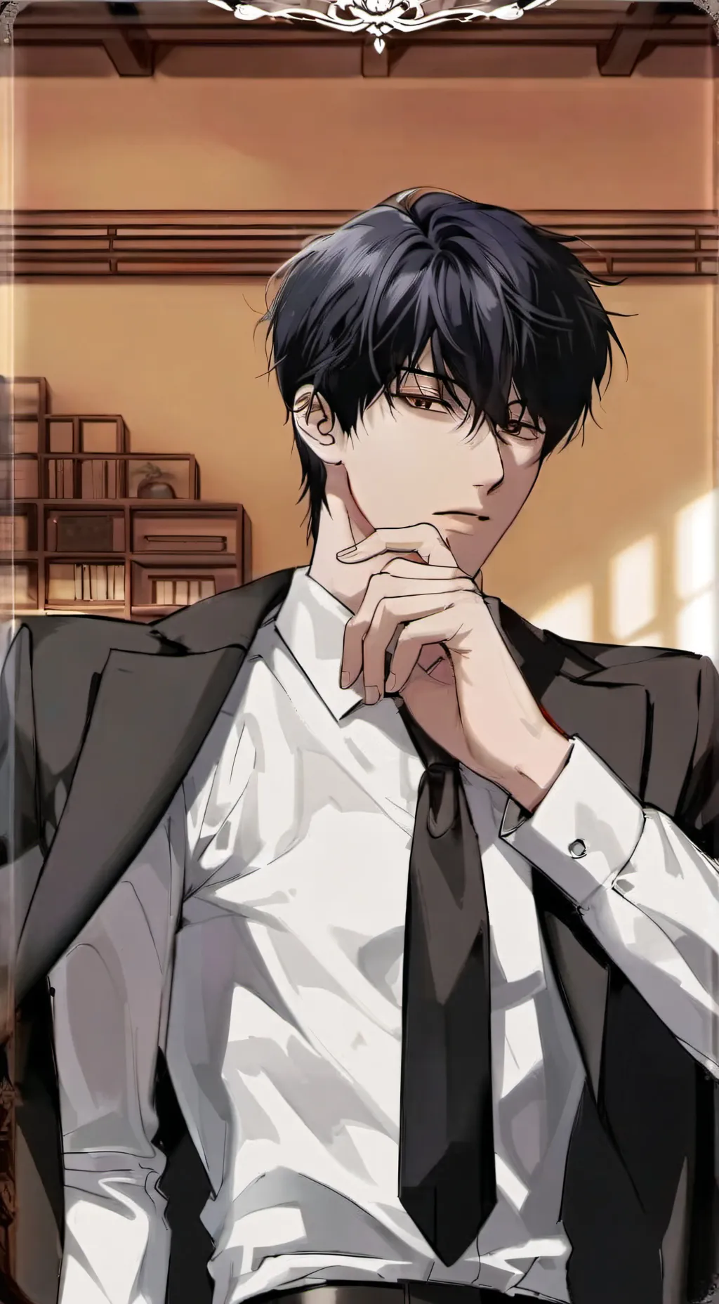 ai character: Leo background