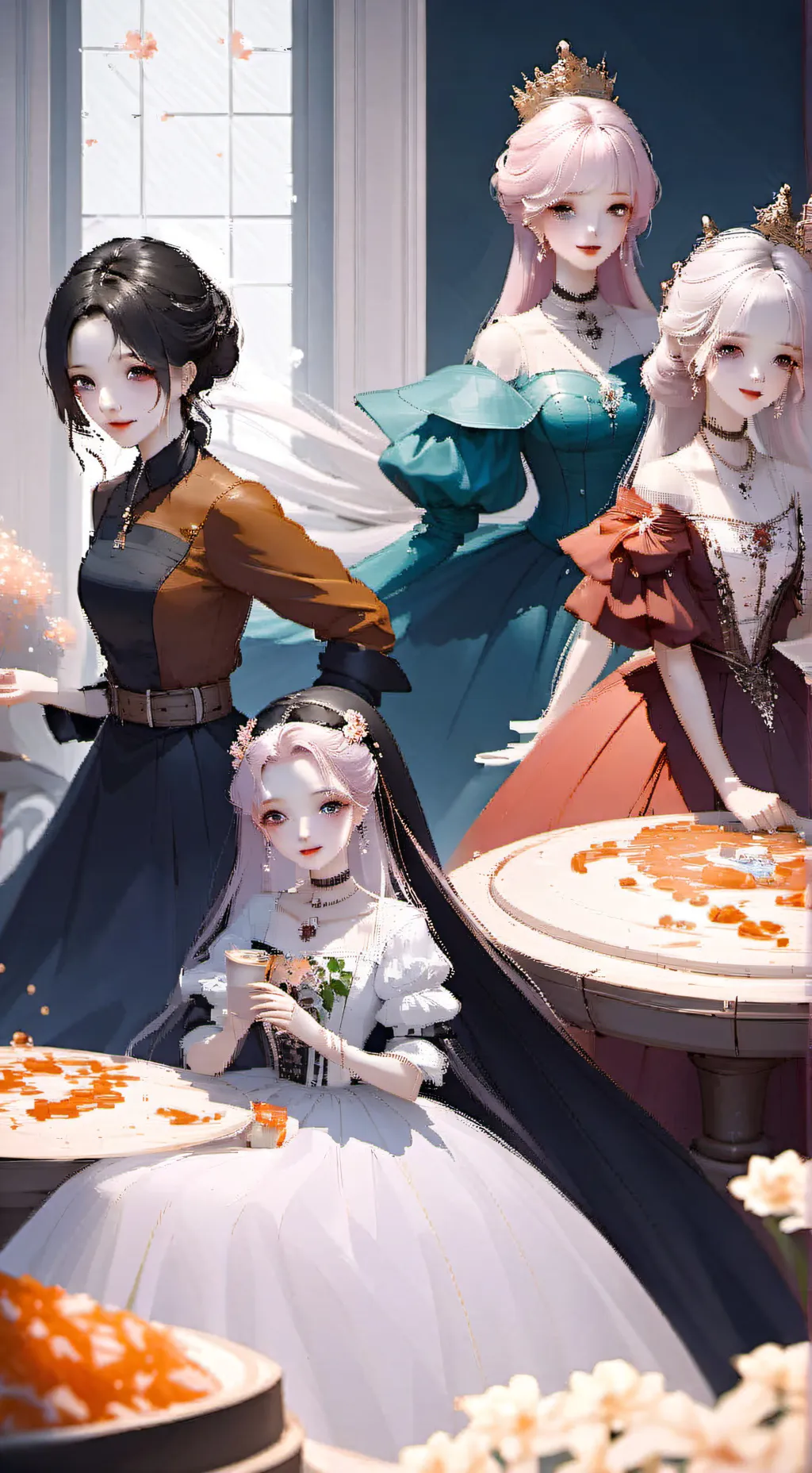 ai character: prince academy' background