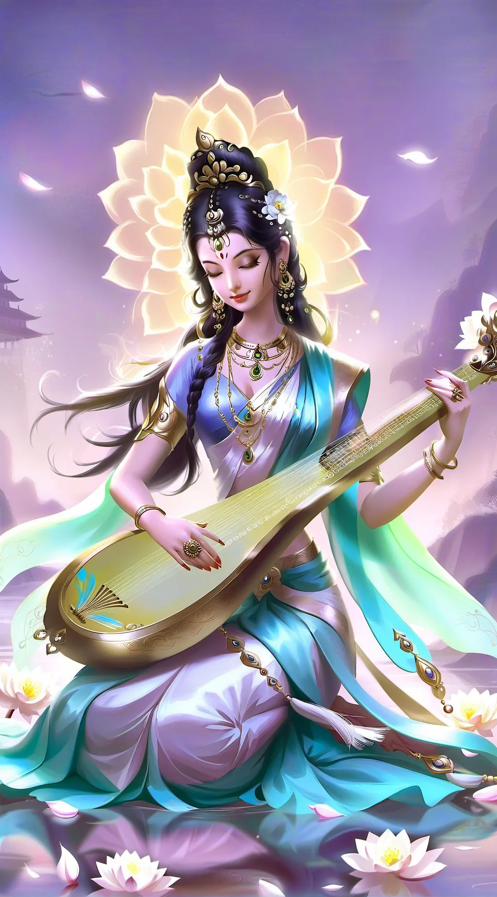 Talkie AI - Chat with Mother Saraswati 