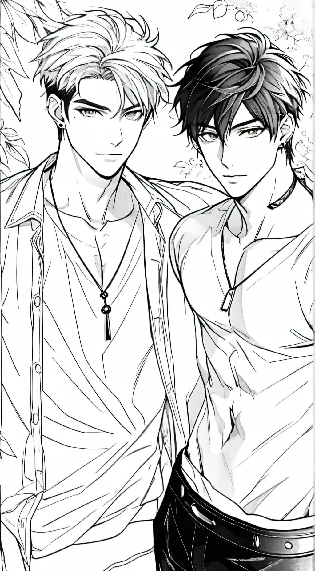 ai character: Liam and Blaine background