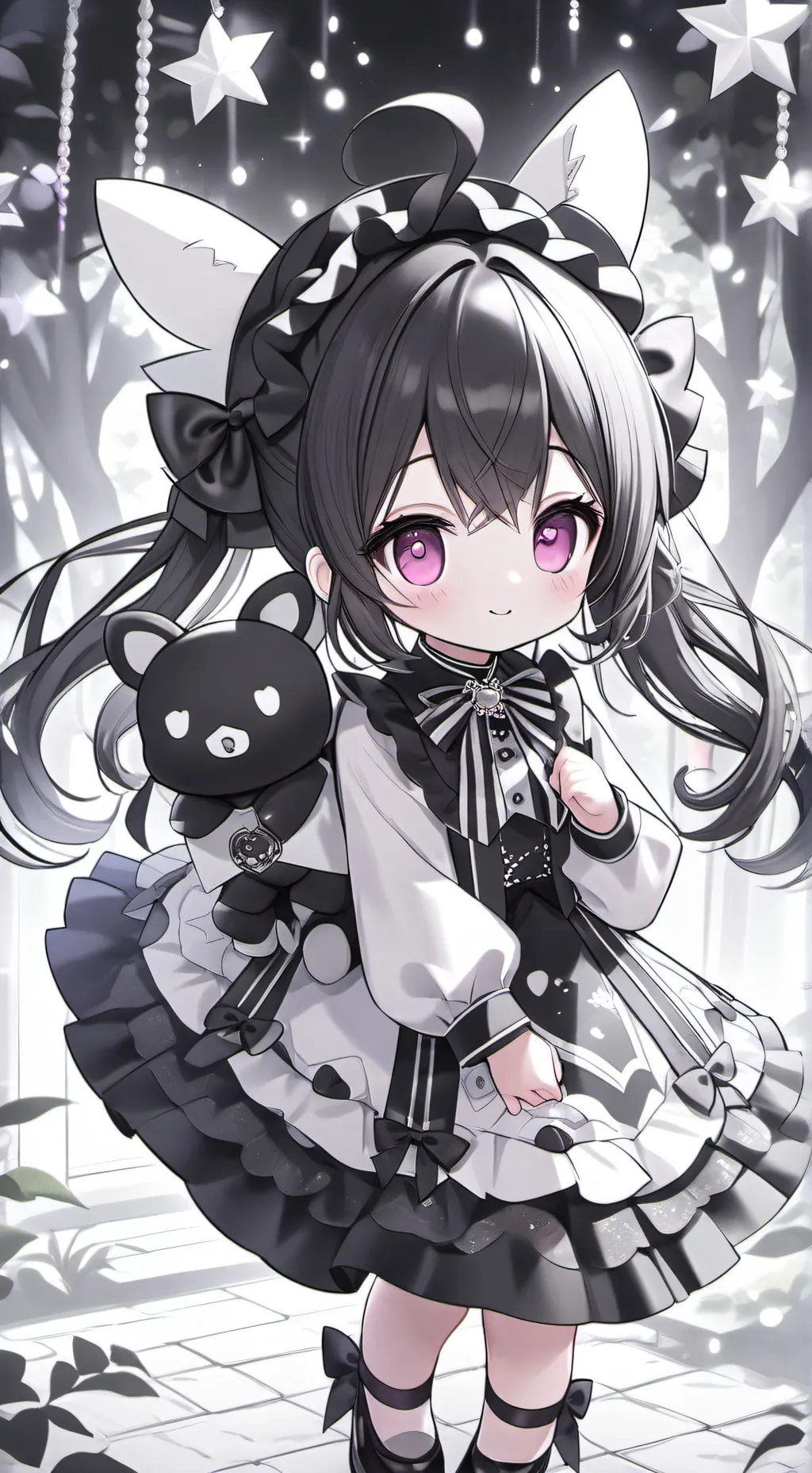 ai character: Pride safe place background