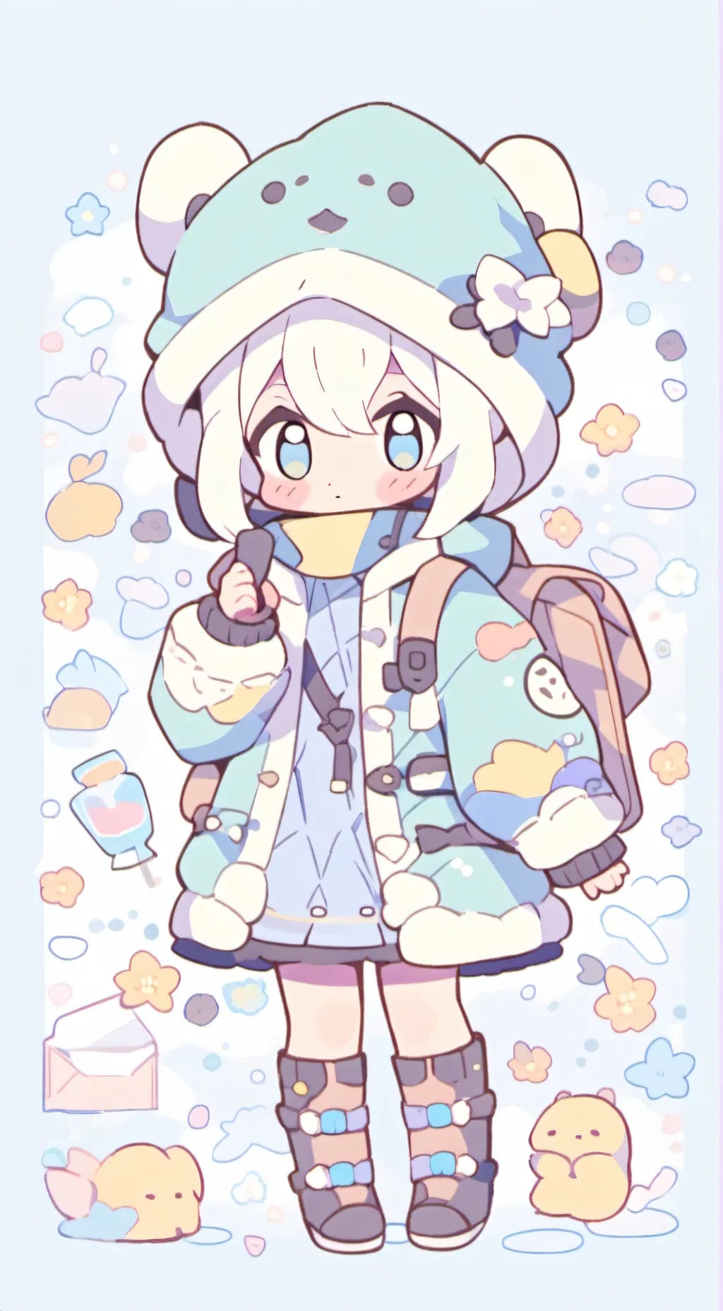 ai character: minsu background