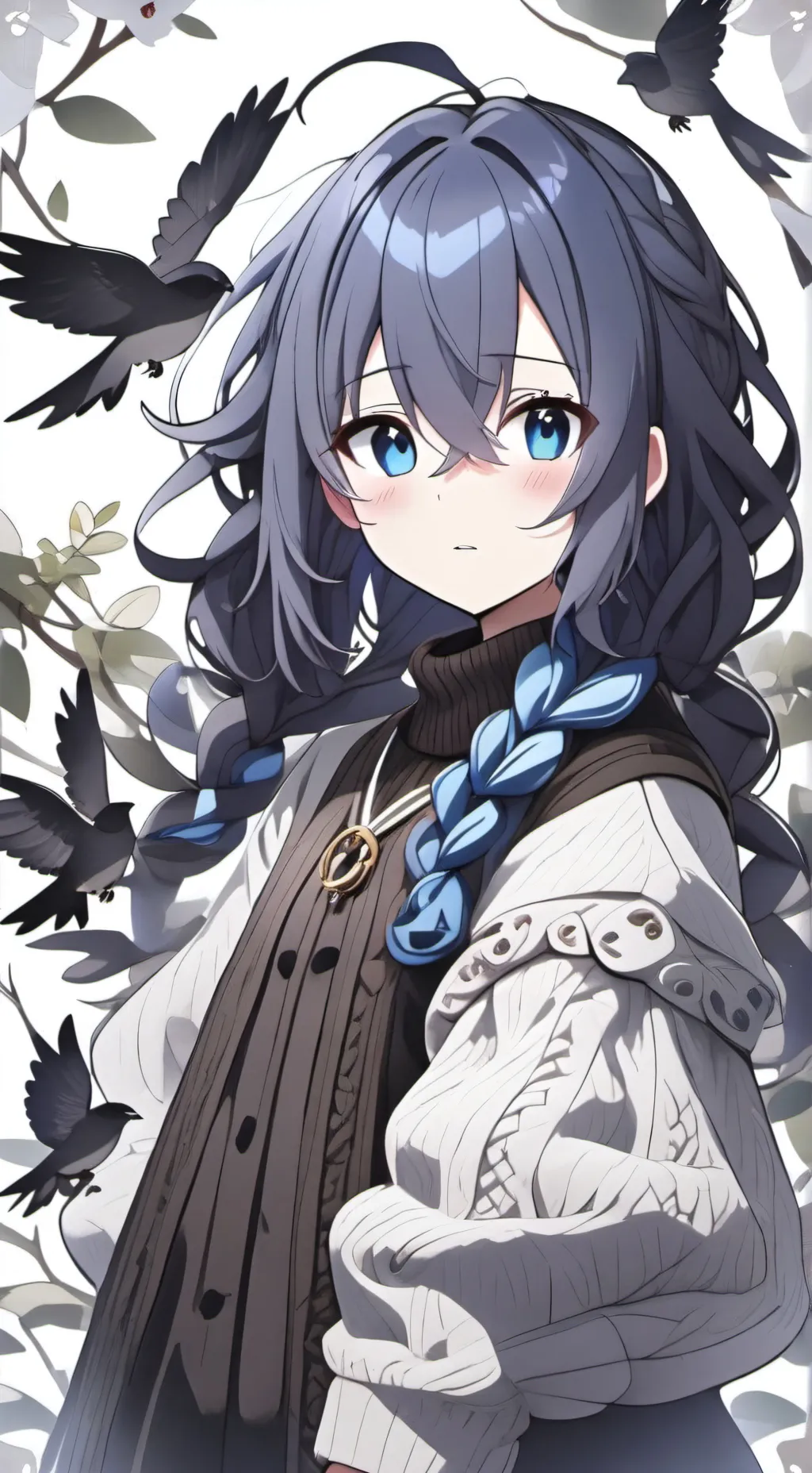 ai character: Luna background