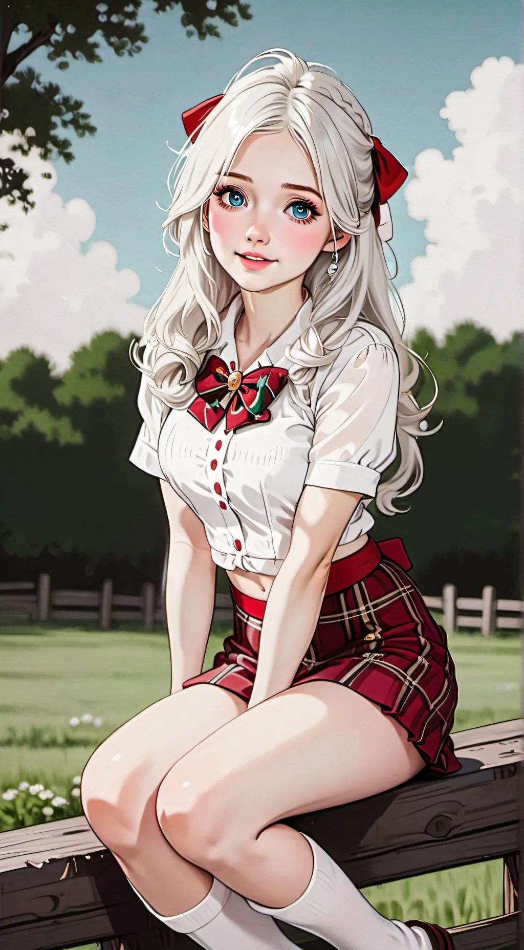 ai character: Sarah background