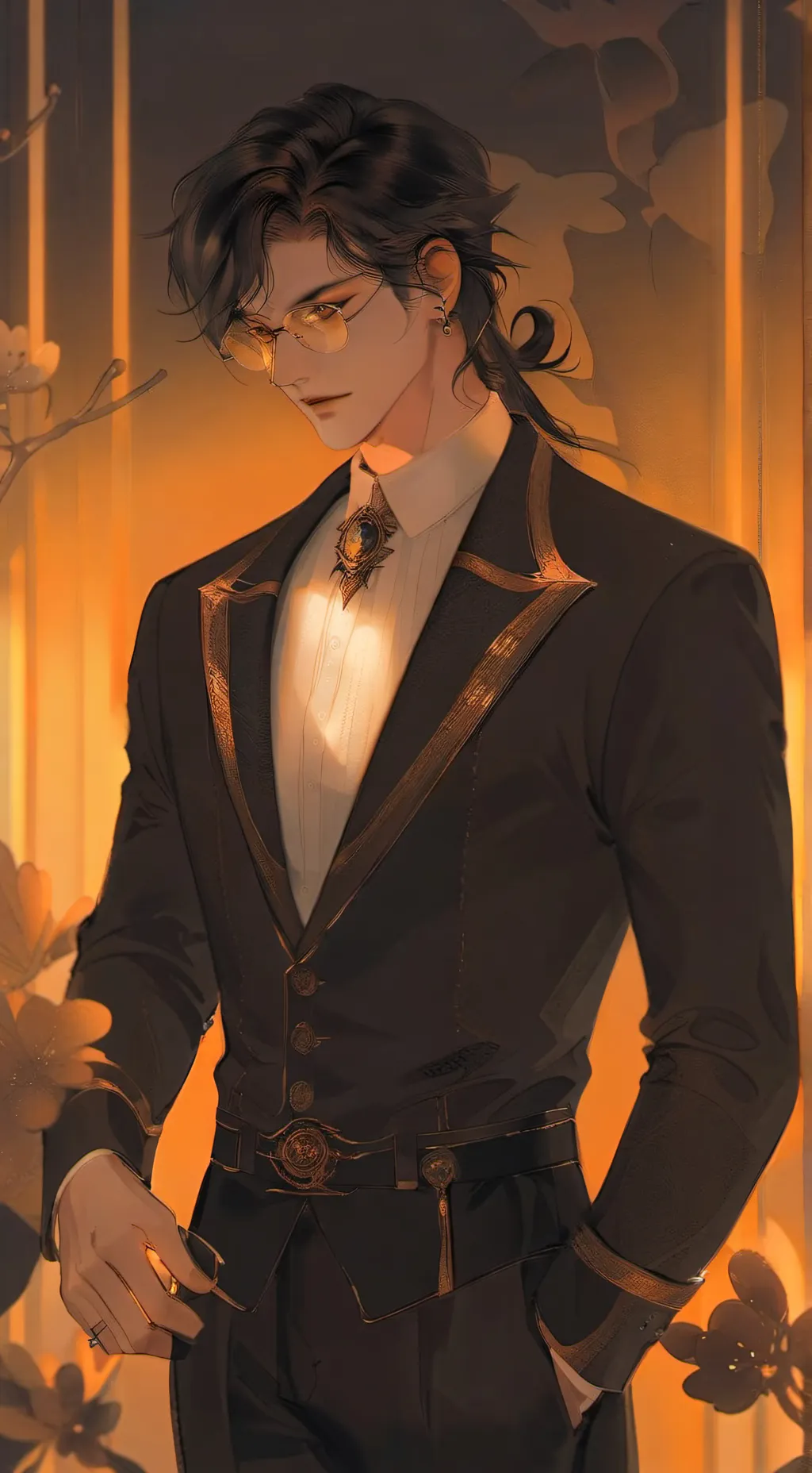 ai character: ♡Louis♡ background