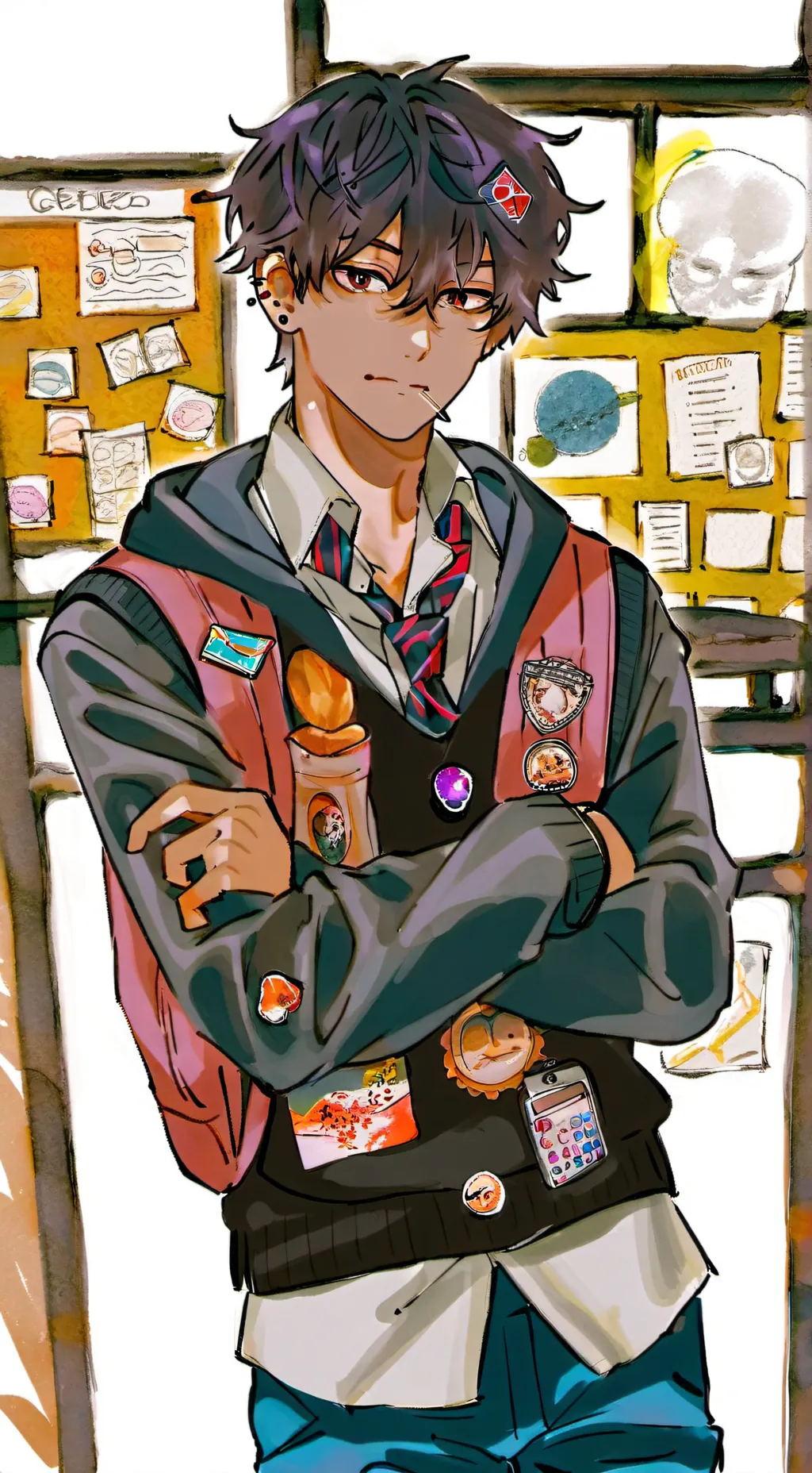 ai character: Zane Holloway background